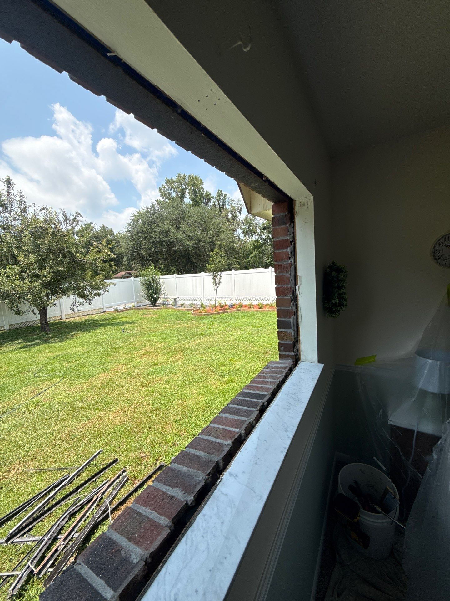 Energy-Efficient White Vinyl Window Replacement in Lake City, Florida by Windows & Doors Store