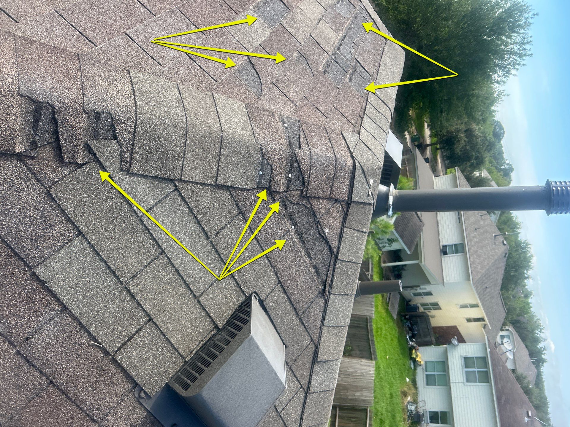 Residential Roofing Repair using Owen's Corning Duration (Lifetime) Shingles by Roof Repair Company