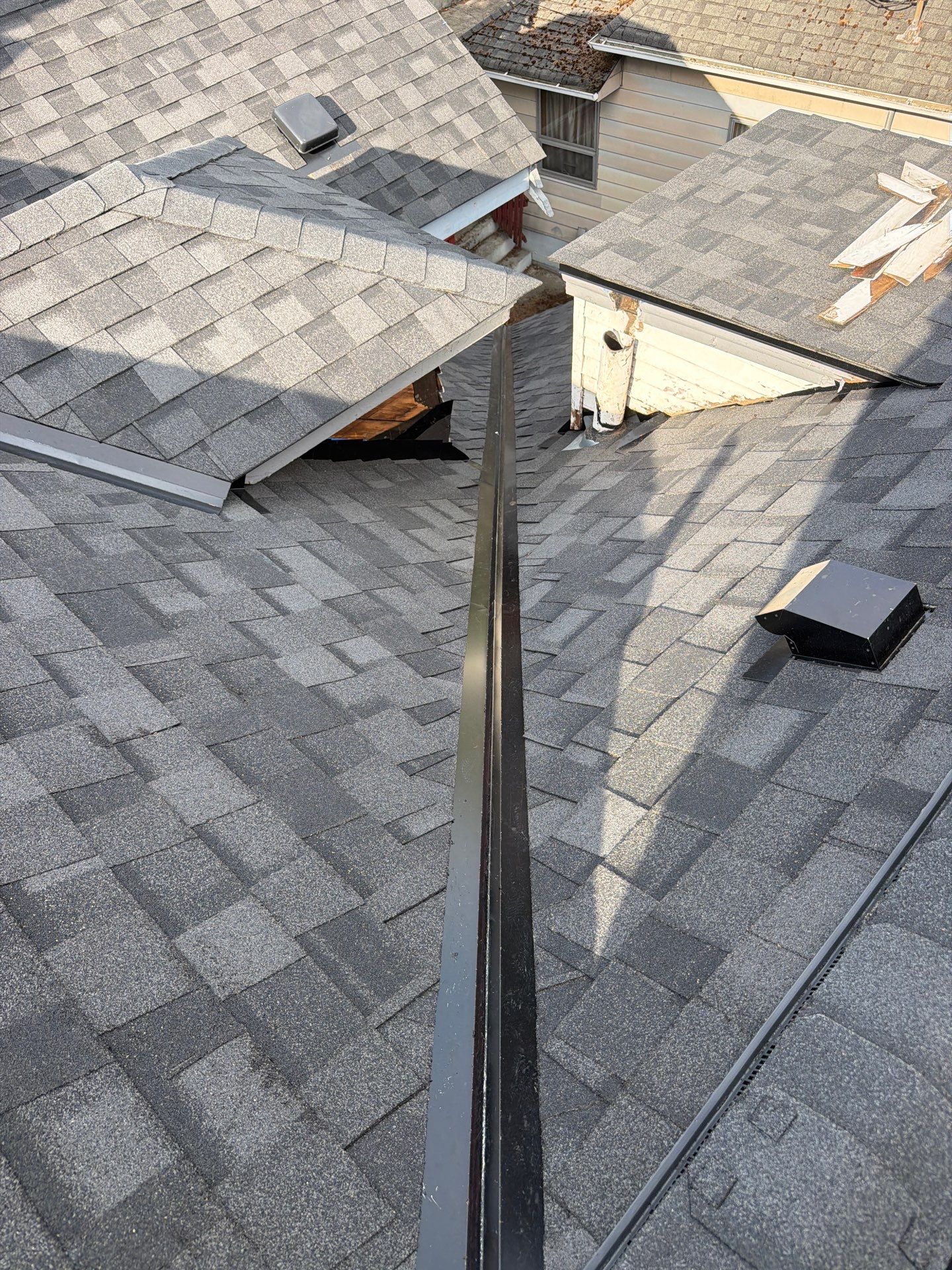 Residential Roofing Installation using GAF HDZ Shingles by Roofing Formula LLC