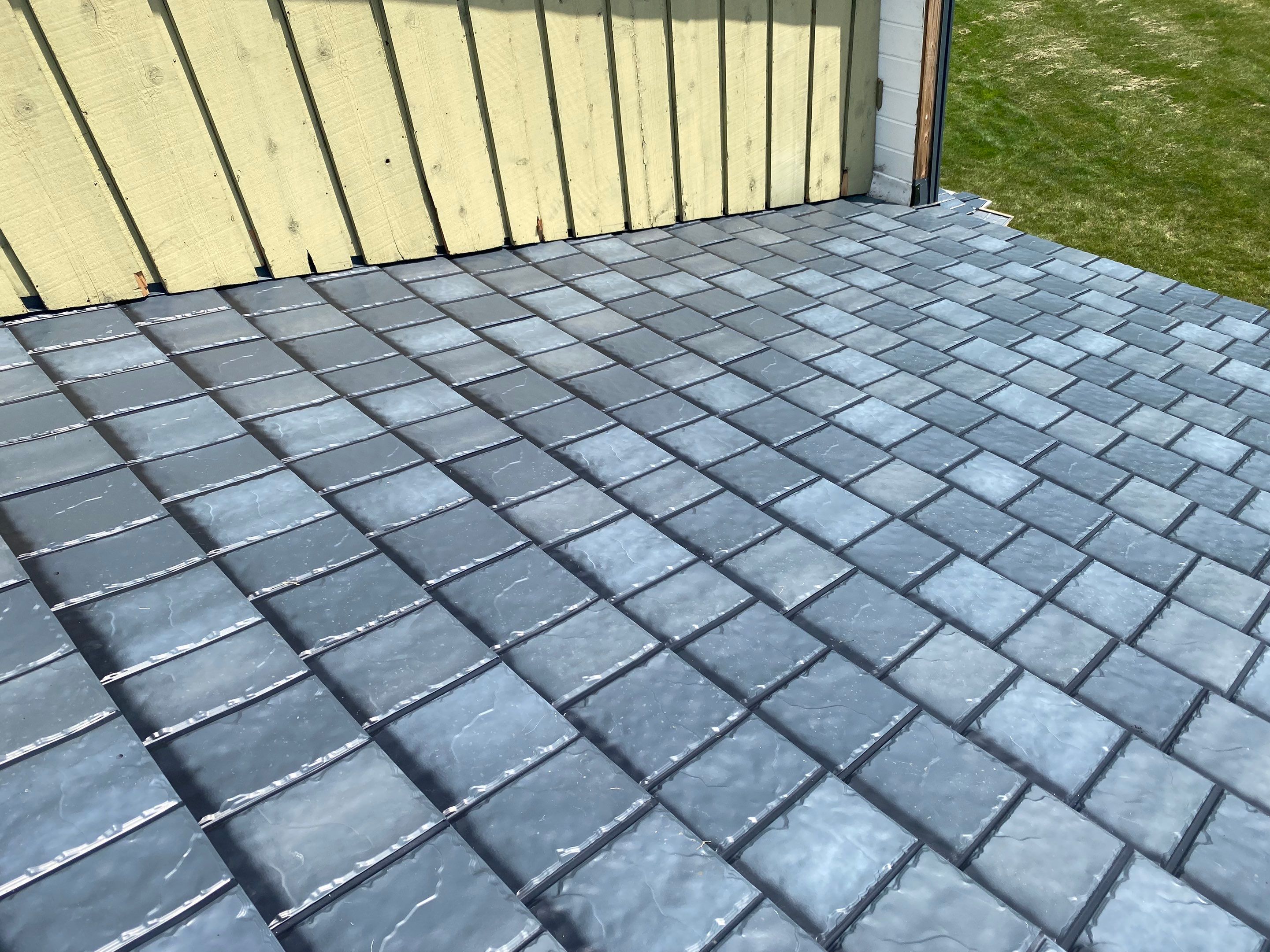 EDCO Slate Style Metal Shingle Roof in Van Wert, Ohio by 4Ever Metal Roofing