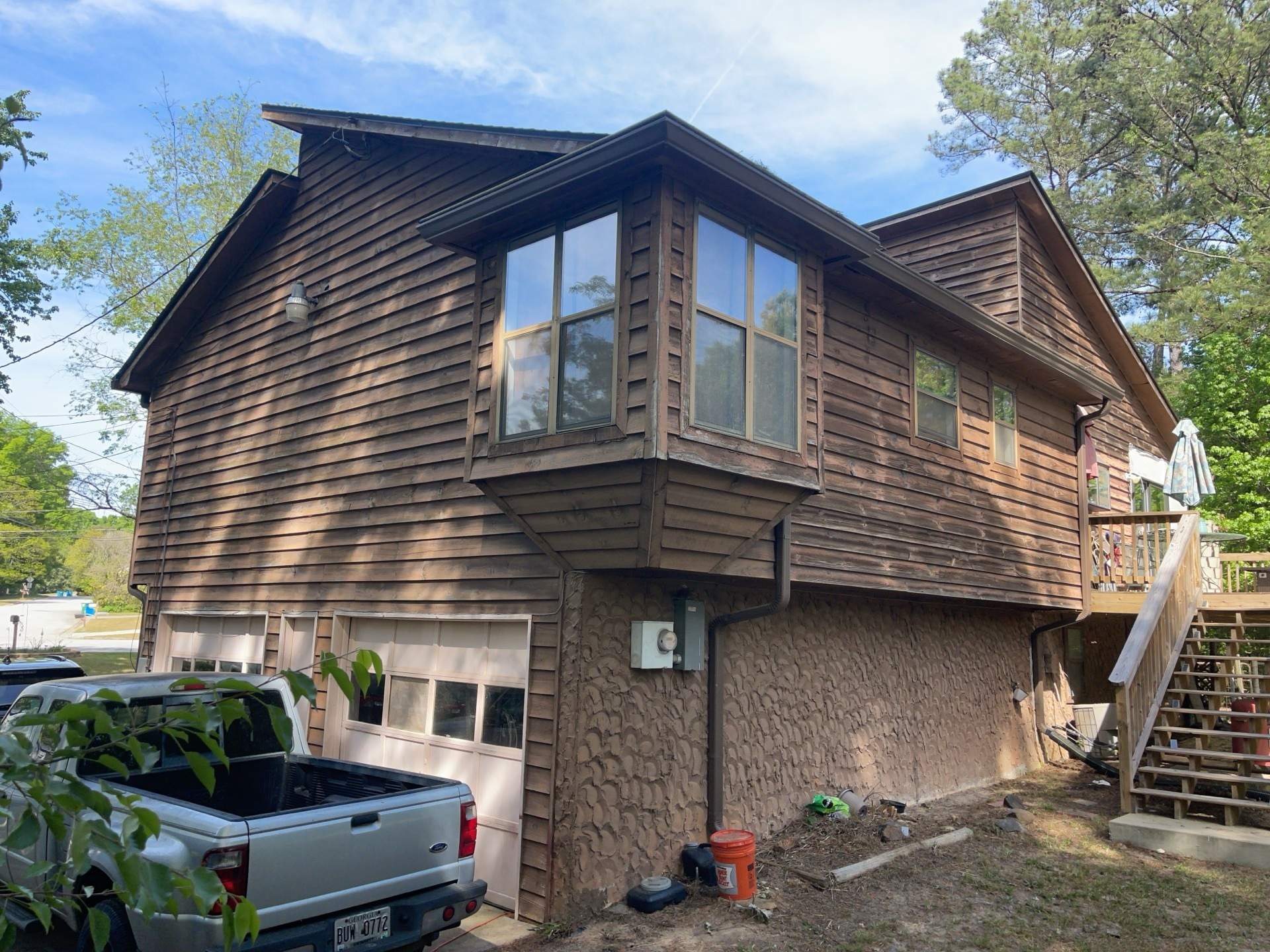 Snellville,GA Siding Replacement and Multi-Colored Exterior Painting by Nelson Exteriors