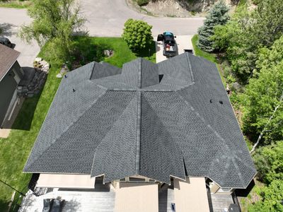 GAF HDZ Charcoal Roof Replacement 