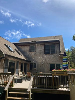 Gutter Installation using 6" K-Style Aluminum Gutter in Brewster, MA