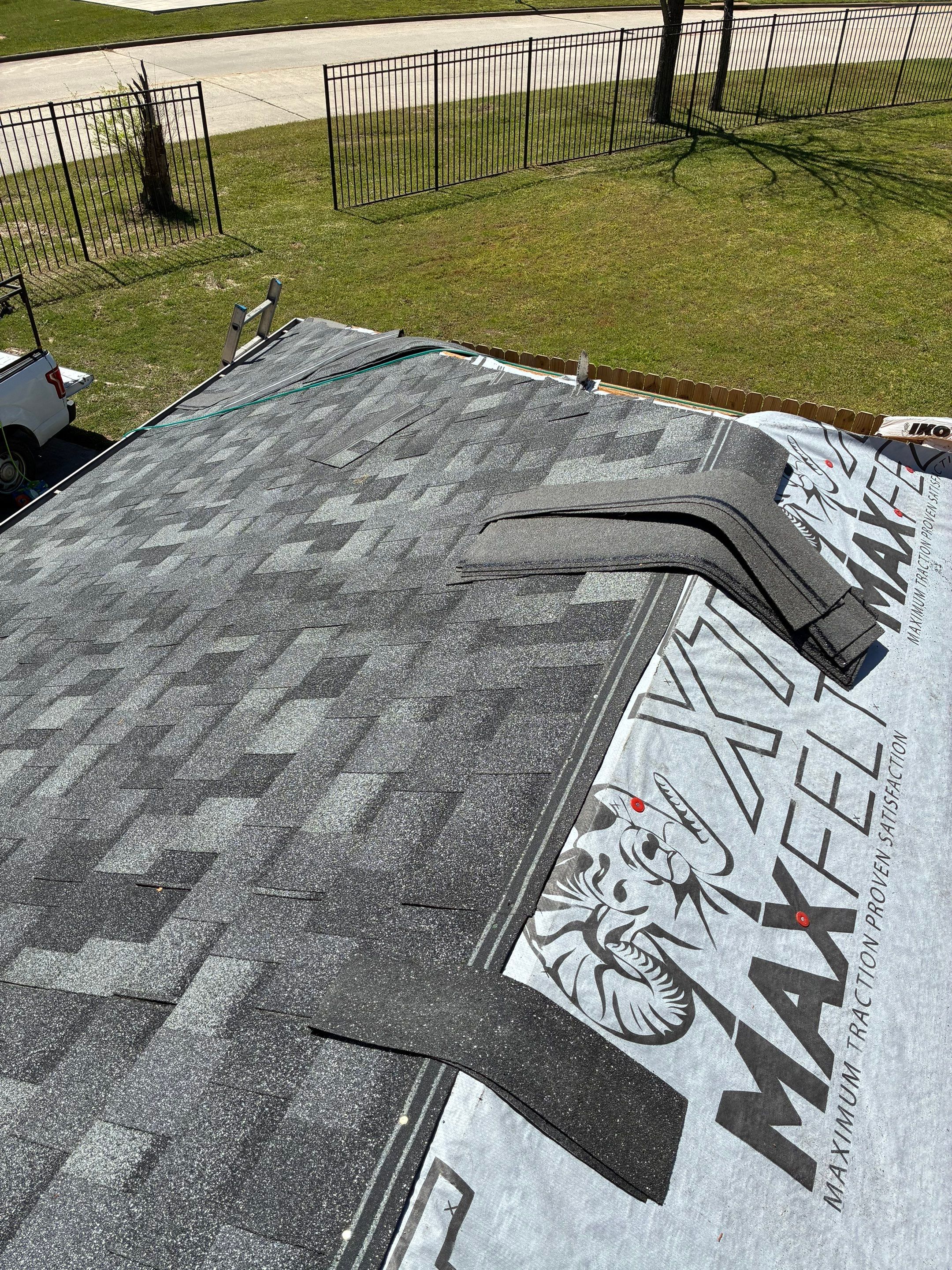 Townhome Reroof by Berry Good Roofing