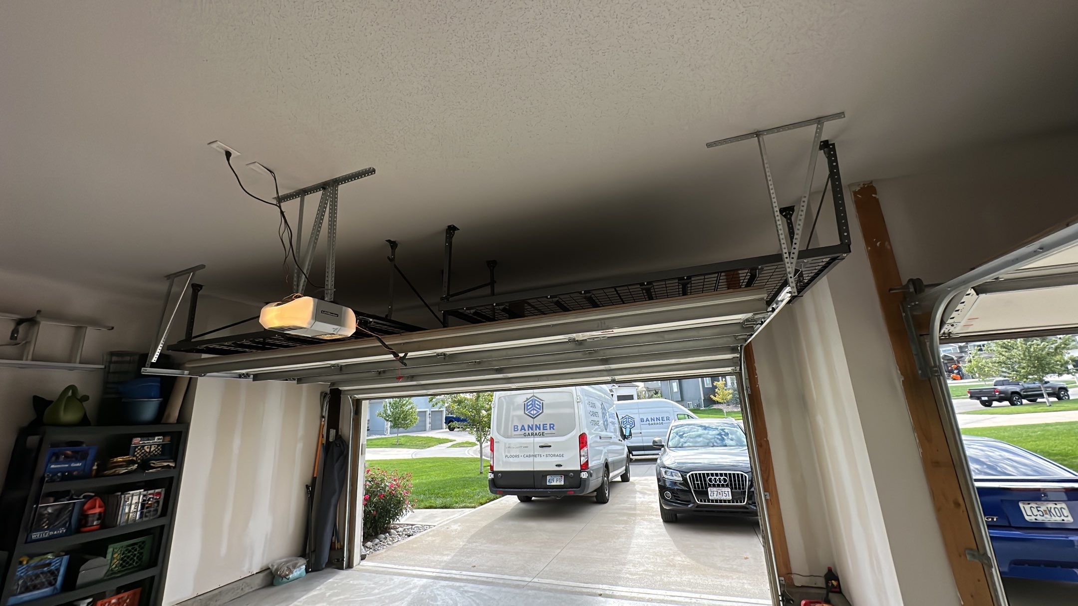 You can maximize your storage just like Dan J. by Banner Garage