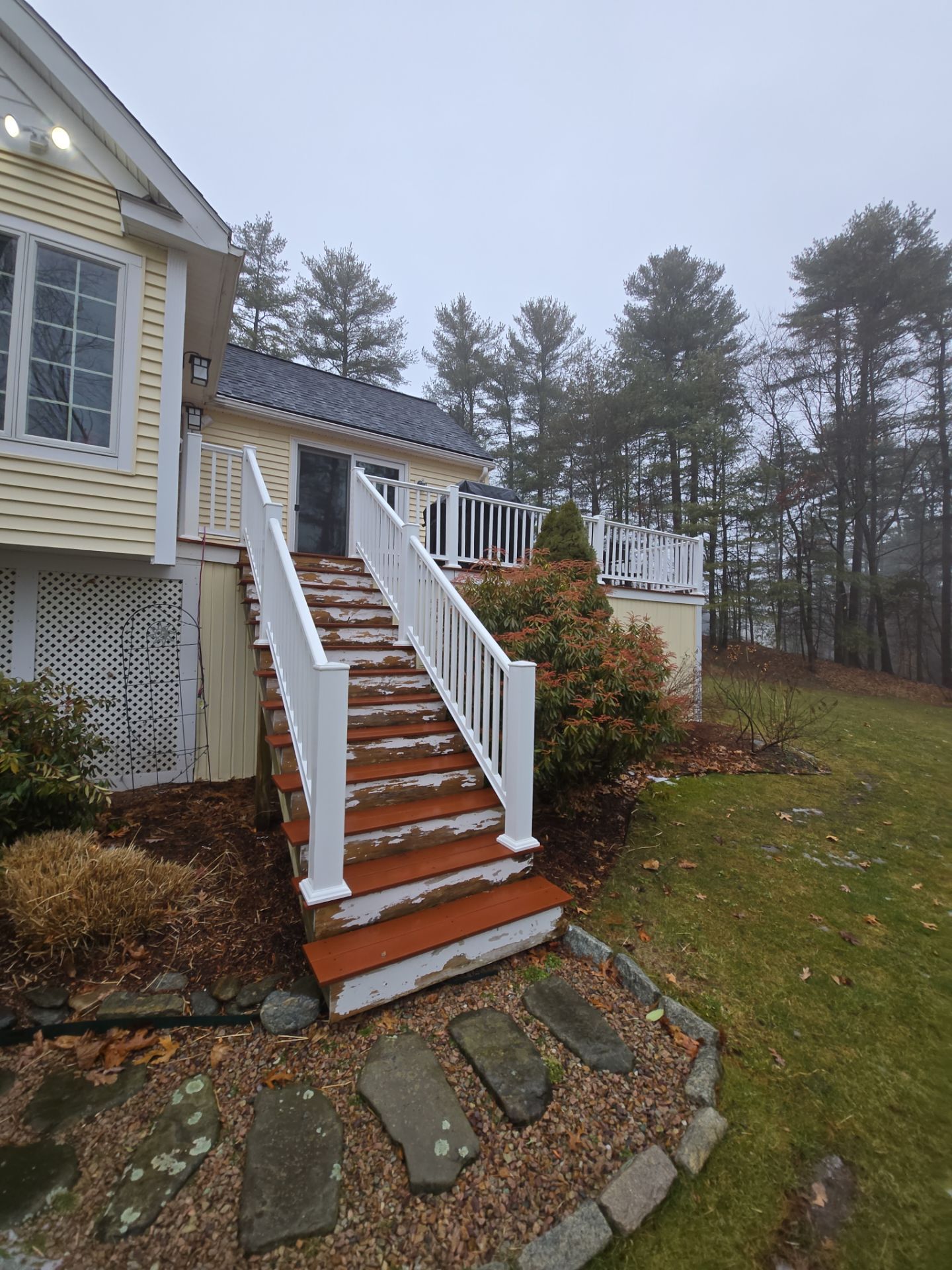 New Deck buit in Medfield MA by UBrothers Construction