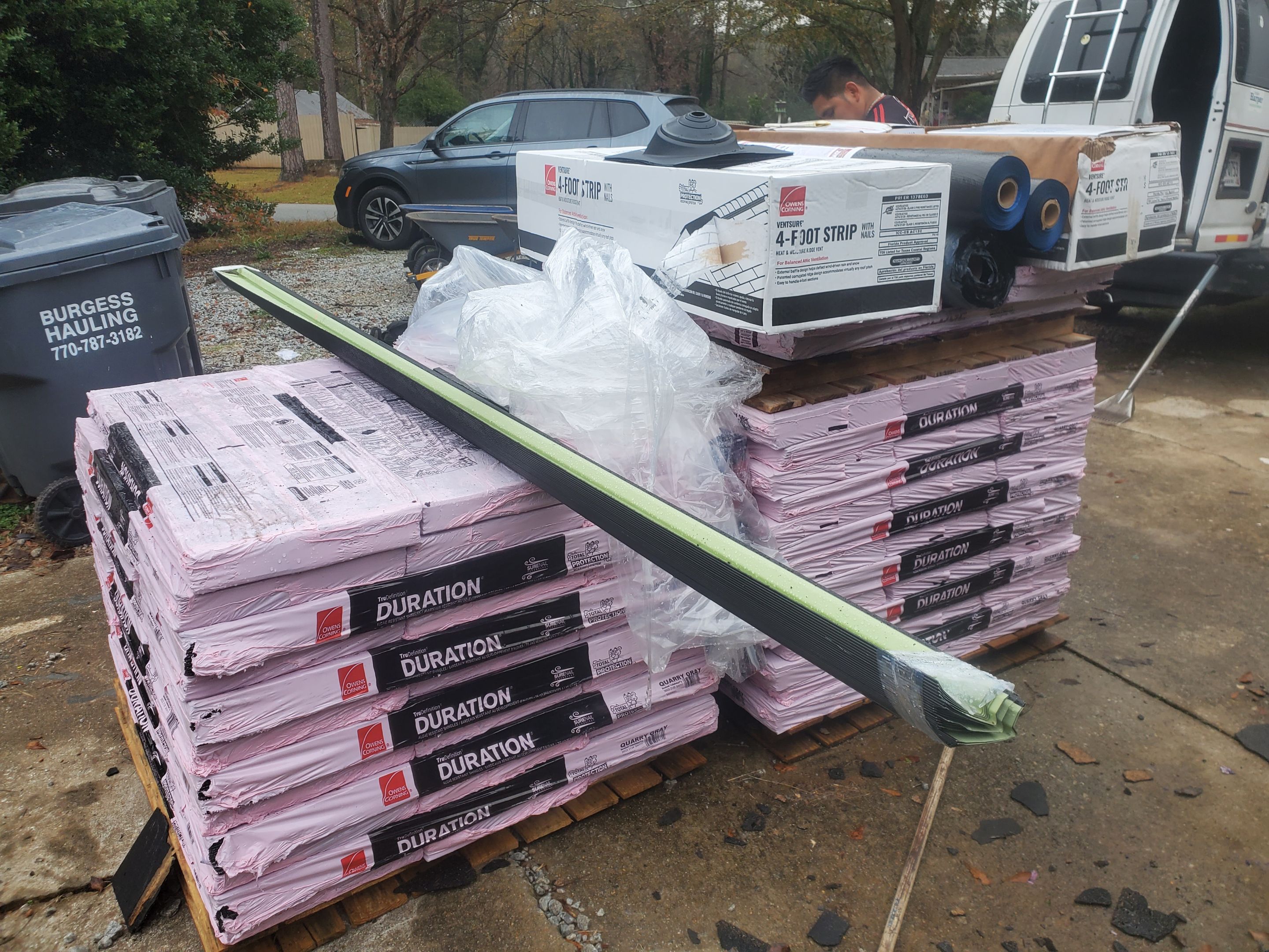Residential Roofing Installation using Owens Corning by Inspector Roofing and Restoration