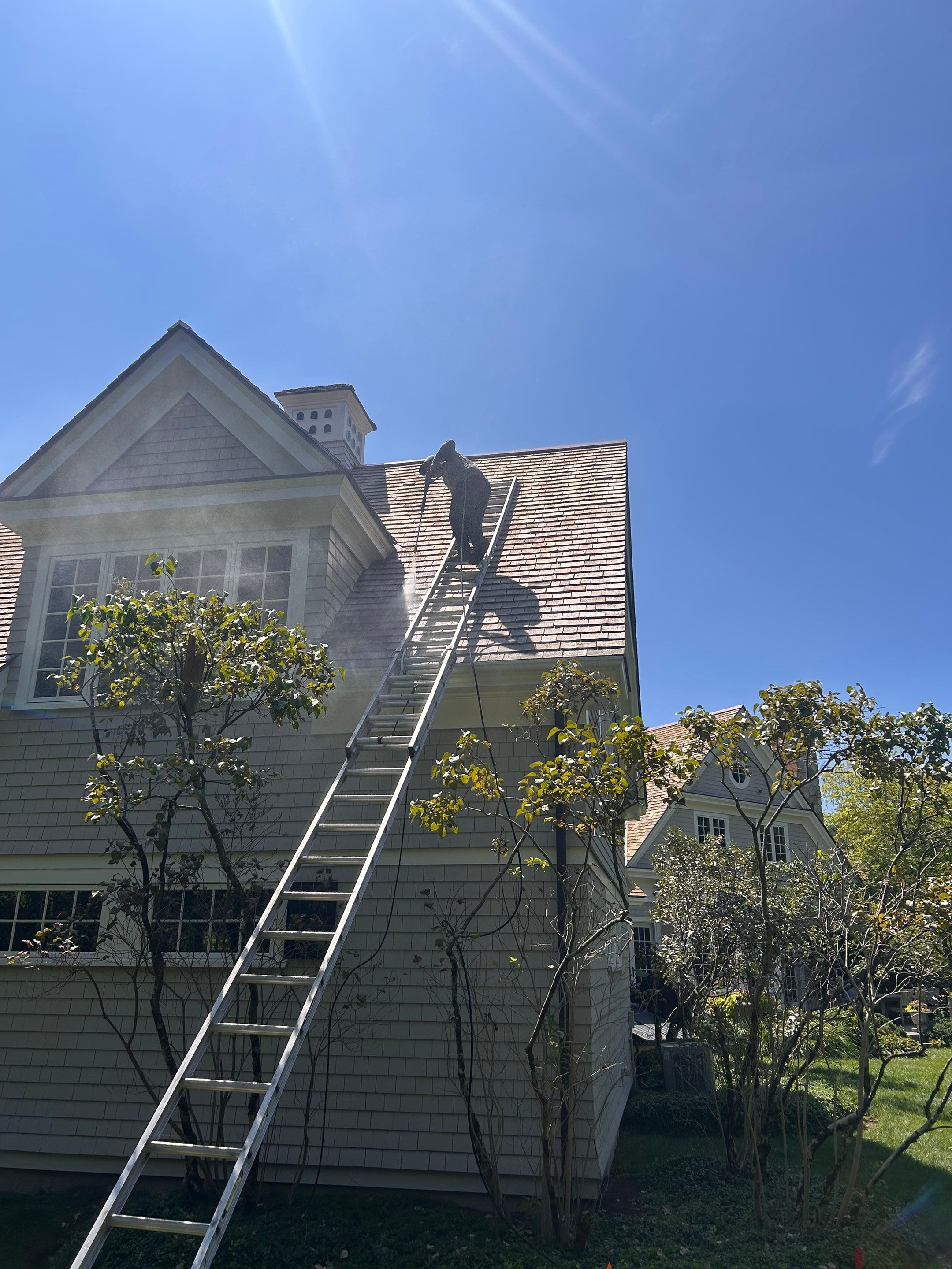 Cedar Shake Roof Restoration by Mighty Dog Roofing of Greater Middlesex County