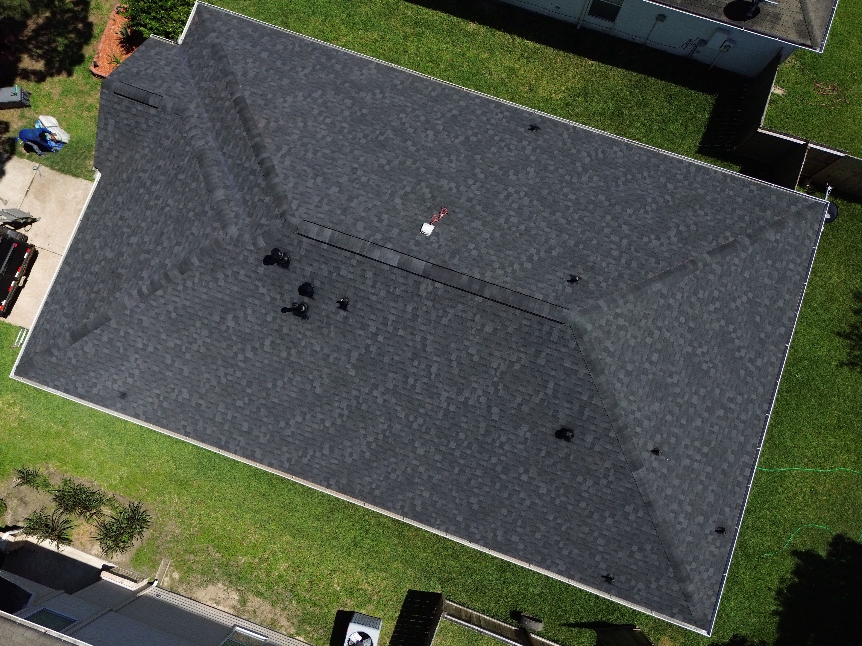 Roof Remplacement with Solar Panel by CAP Roofing and Construction LLC