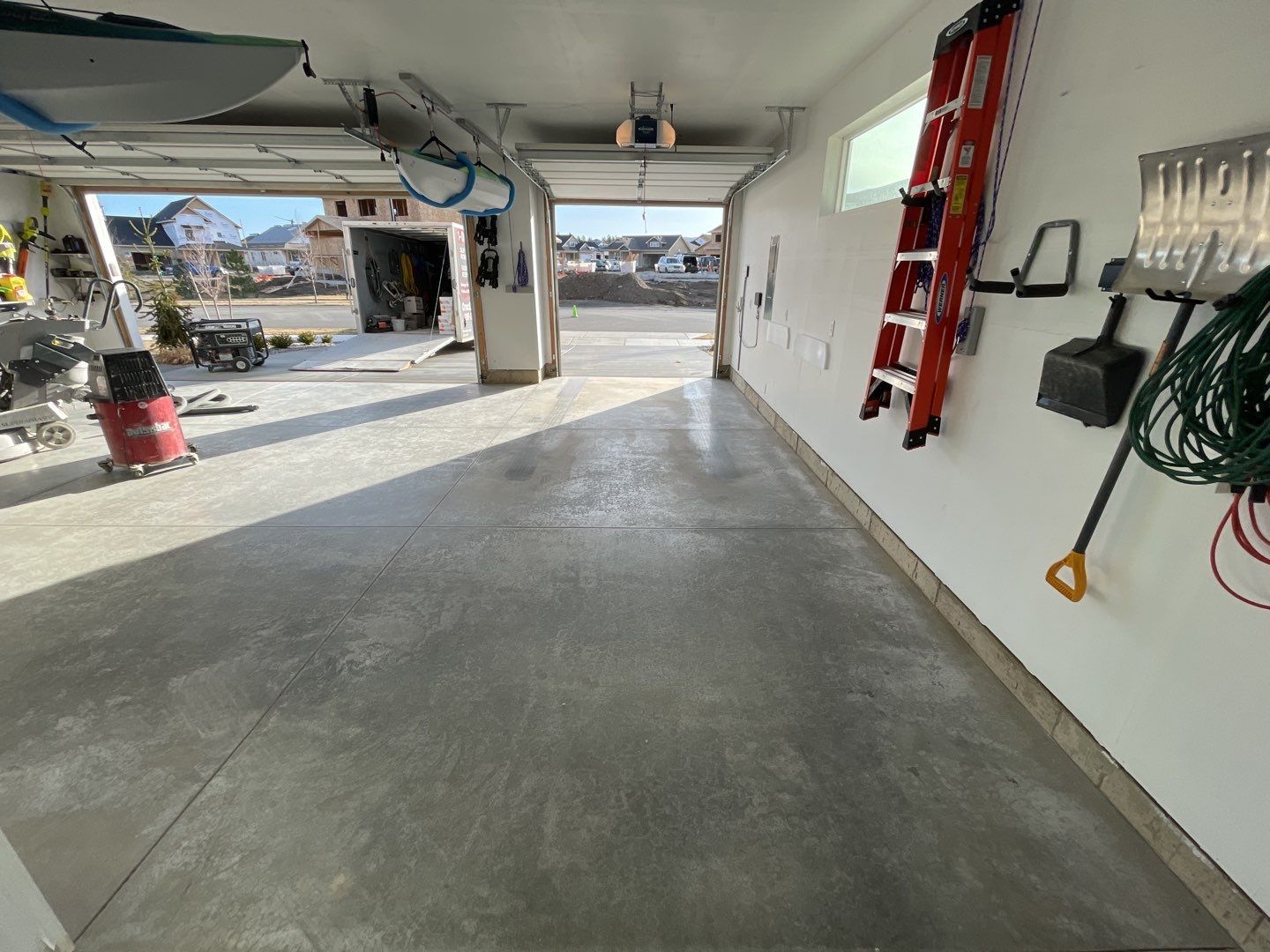 Garage Transformation using Tidal Wave by Croc Coatings, LLC