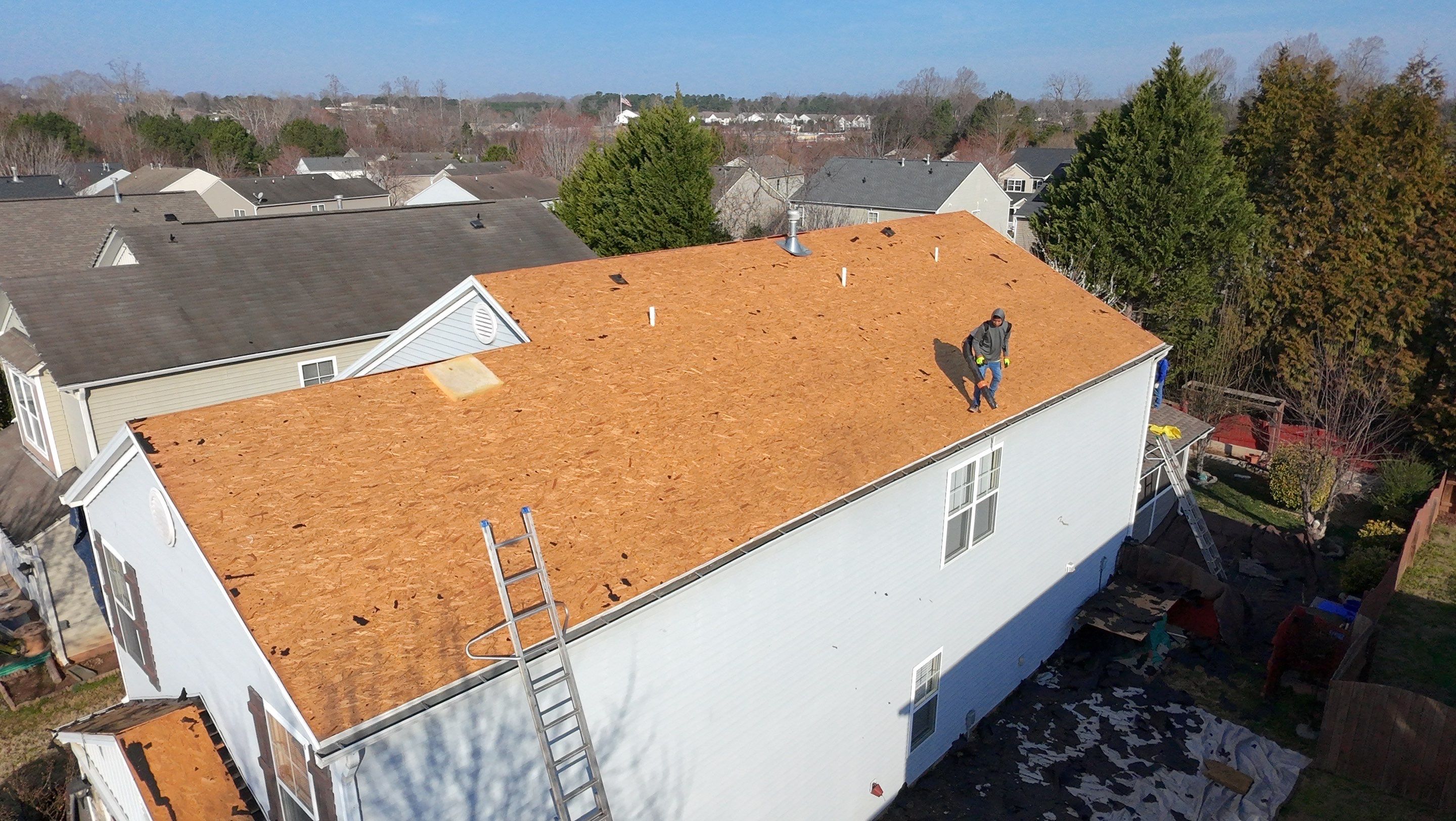 Roof Replacement – Mebane, NC by Carolina Professional Roofing, Inc