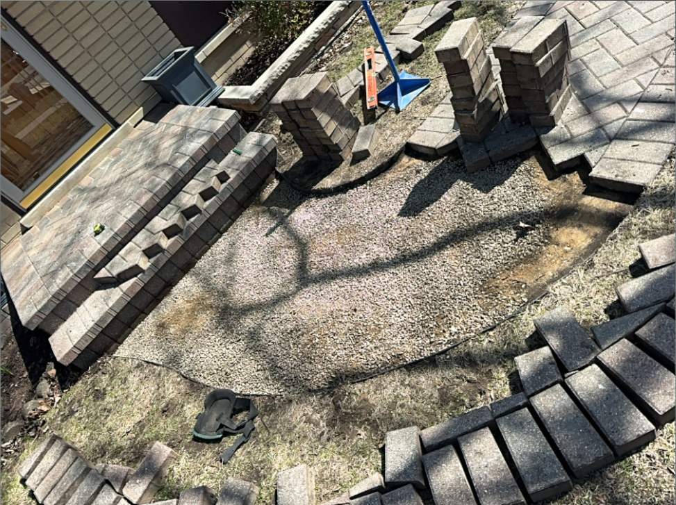 Ross Williams Drainage and Brick repair project by A&N