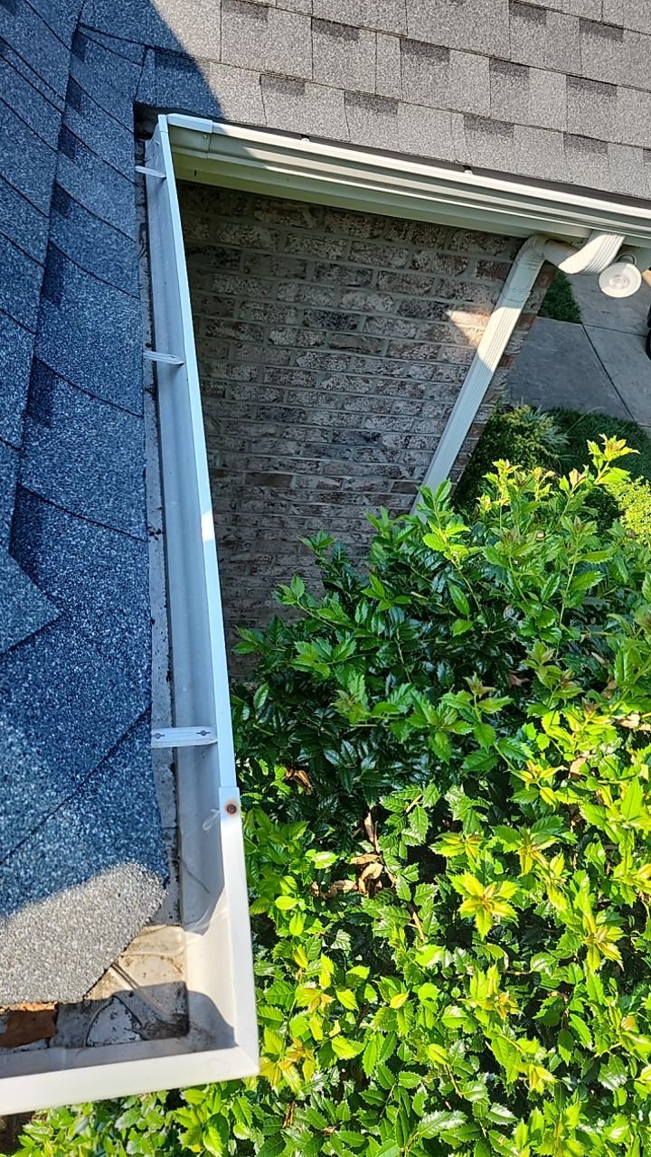Gutter guard instalation  by Power Wash Masters LLC