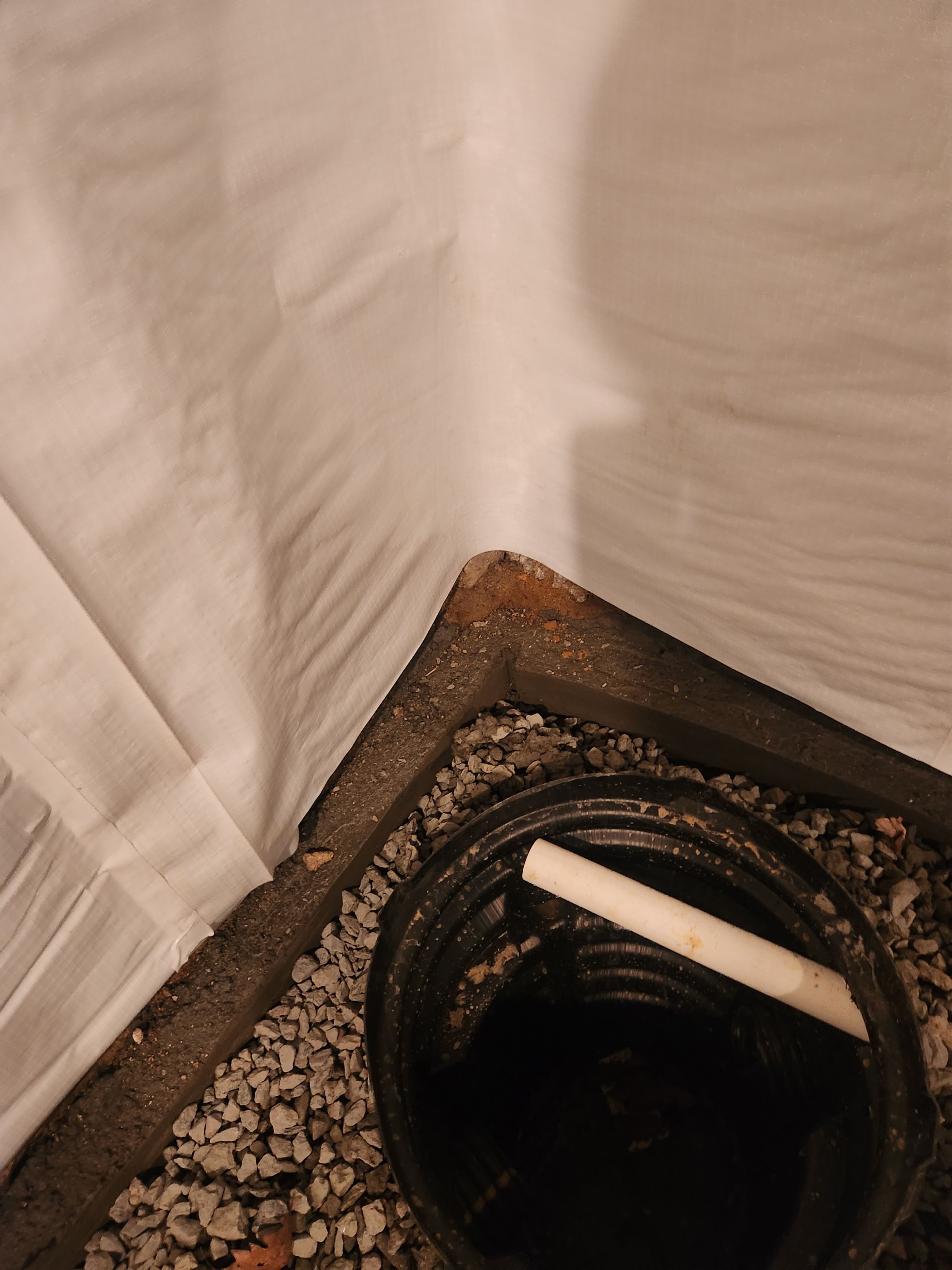 Interior French Drain Mt Tabor, NJ by Pure Service Pro, LLC 