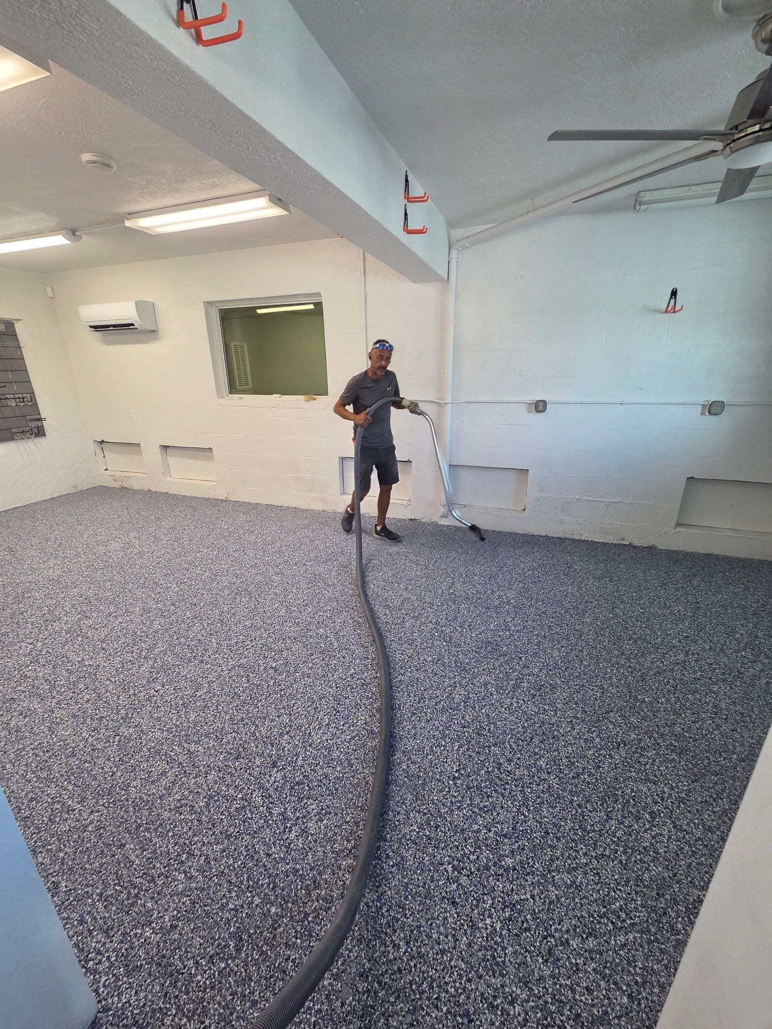 “Orbit” Tackle Room Project in Duck Key, FL by Tropical Epoxy Coatings & Creations LLC