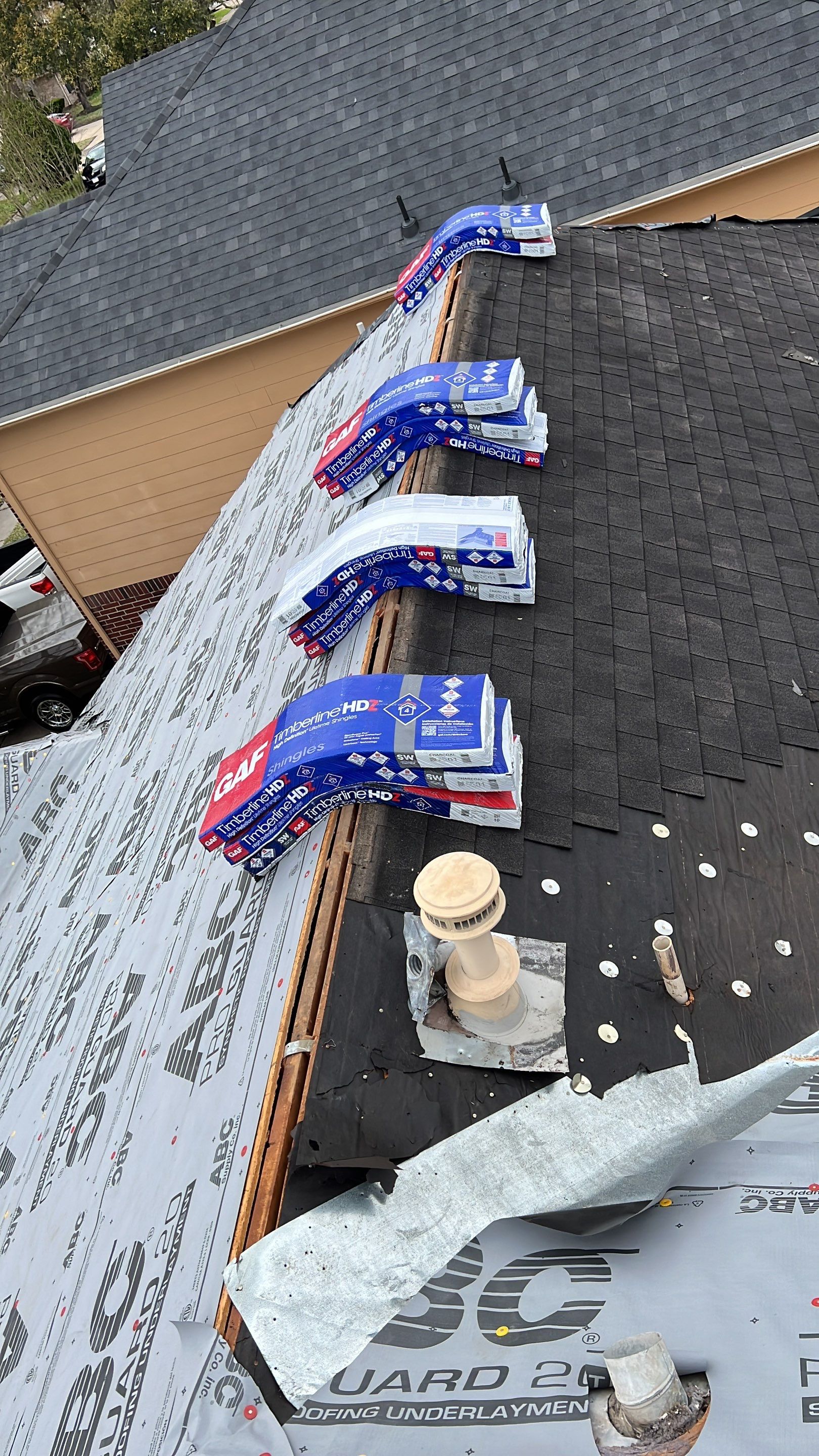 Gable-Detail Roof Replacement — Southwest Houston, TX by PL Roofing & SB Roofing, LLC.