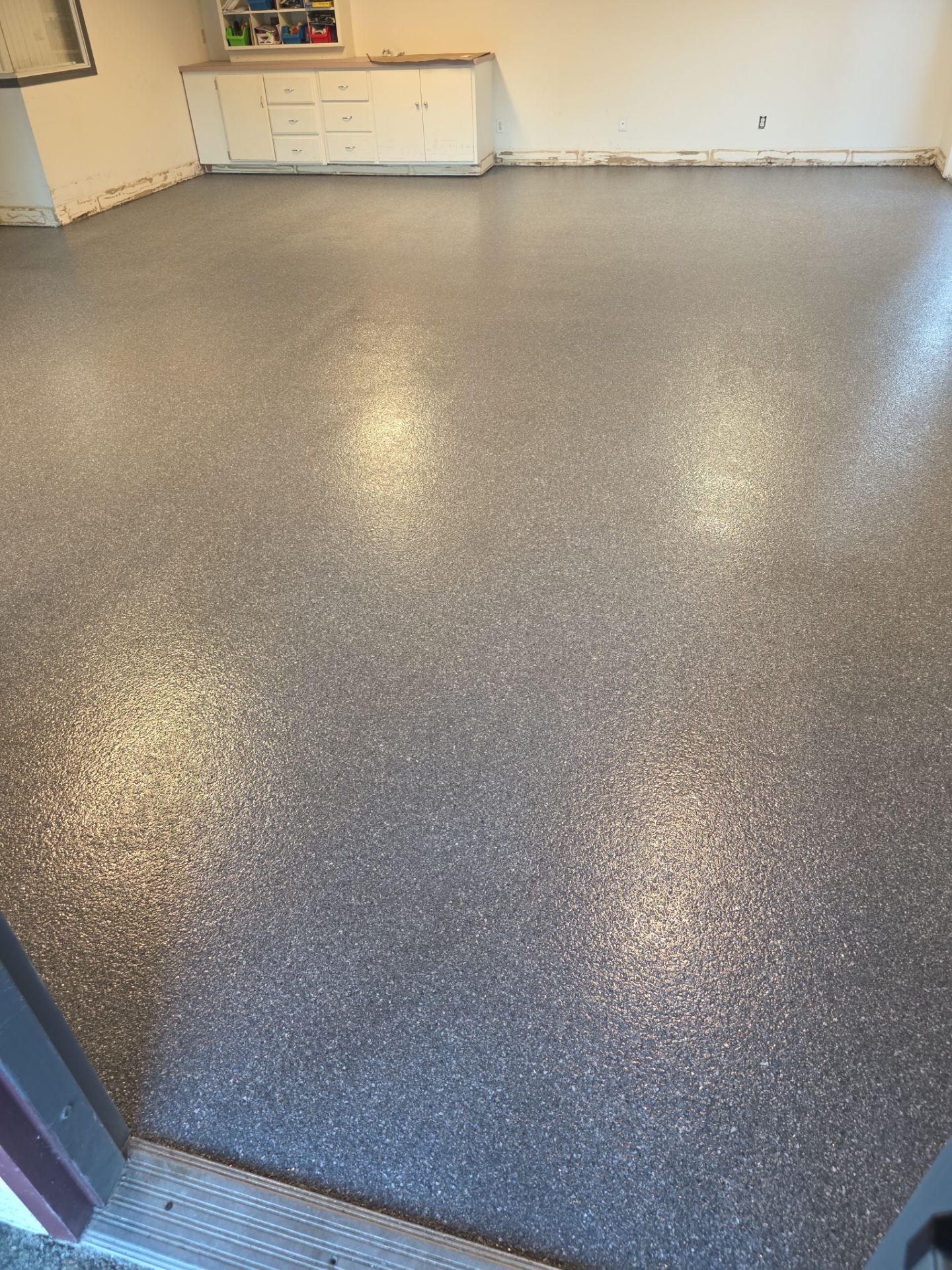 Custom Basalt Polyurea Interior Floor Coating Transformation in Atascadero by MGP Coatings