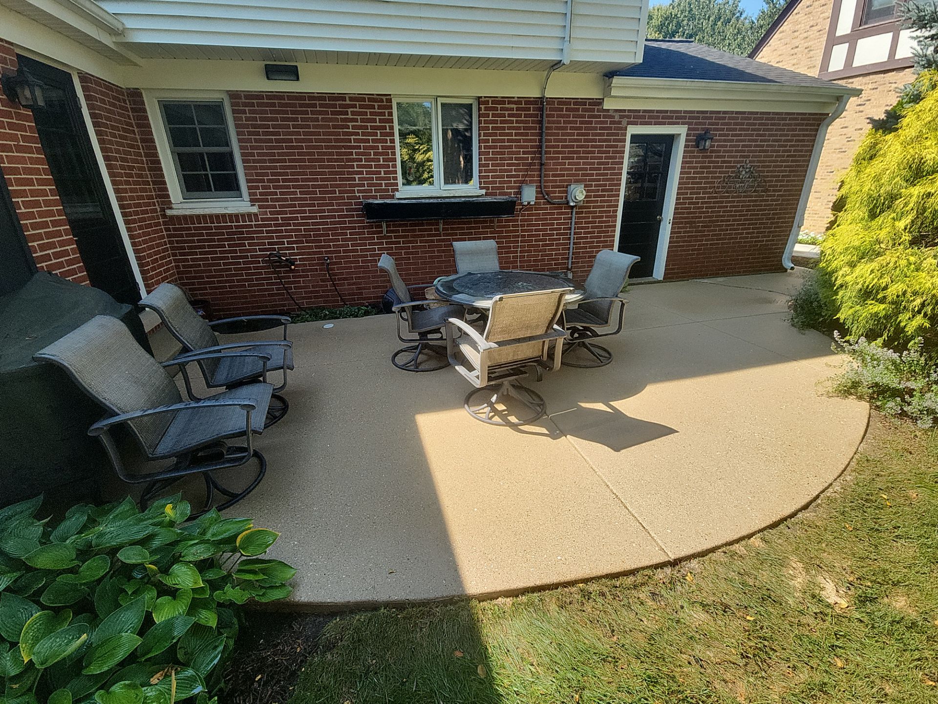Concrete Patio & Walkway Pressure Washing by Northern Power Washing LLC.