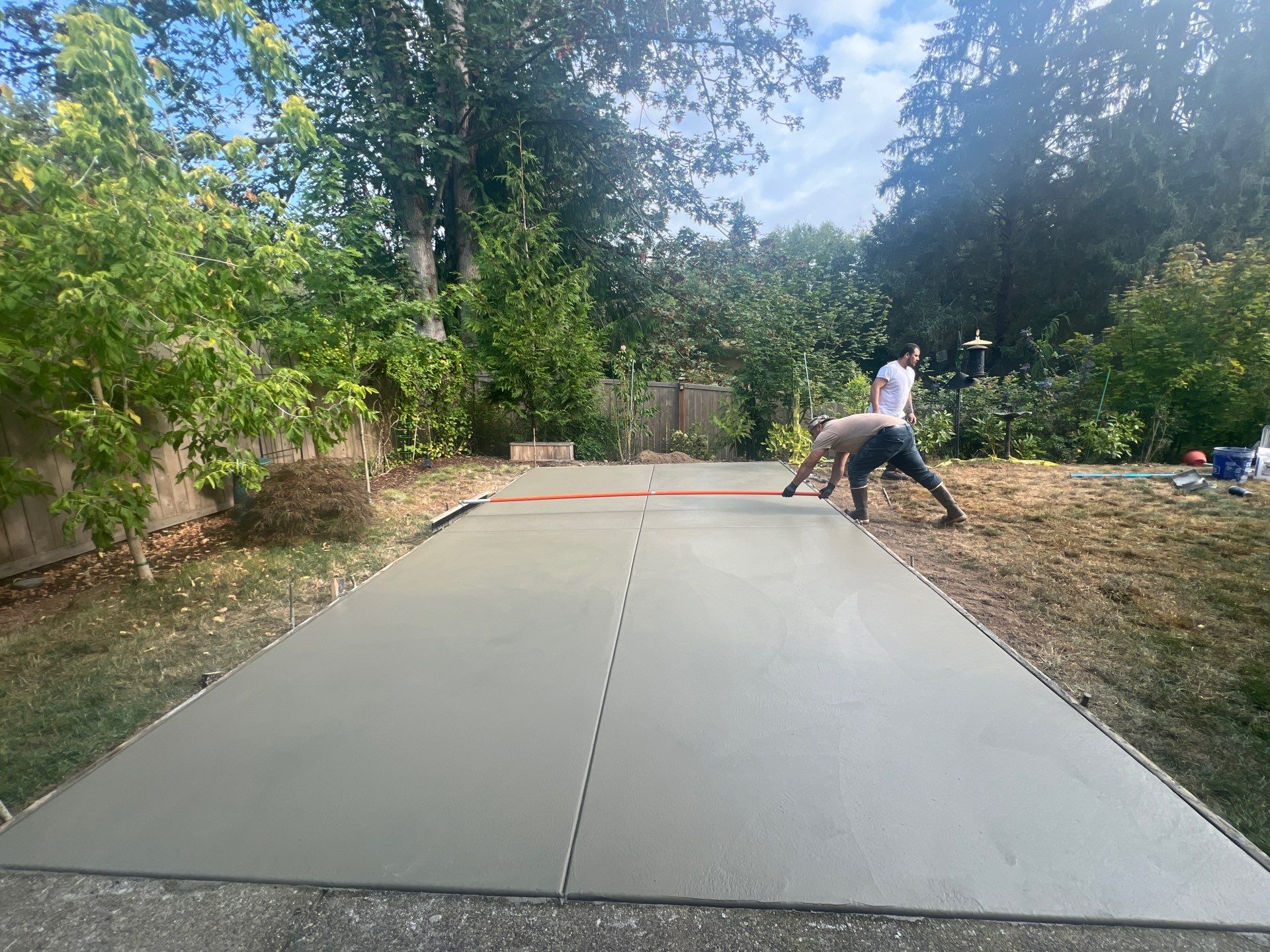 Wayne | Concrete Patio by Jireh Asphalt & Concrete Inc 