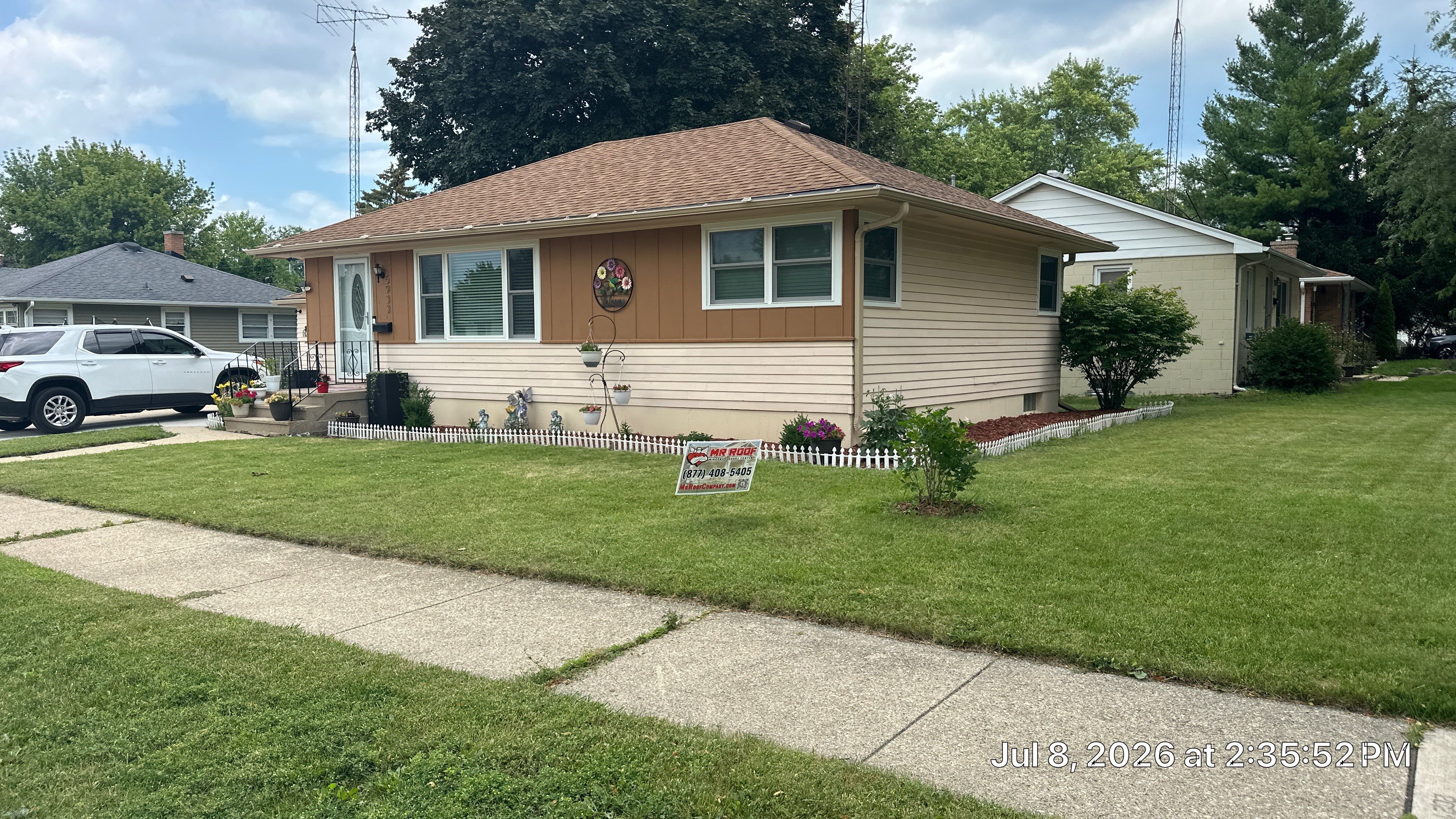 Energy-Efficient Vinyl Window Replacement in Kenosha, Wisconsin by Mr Roof & Remodeling Co