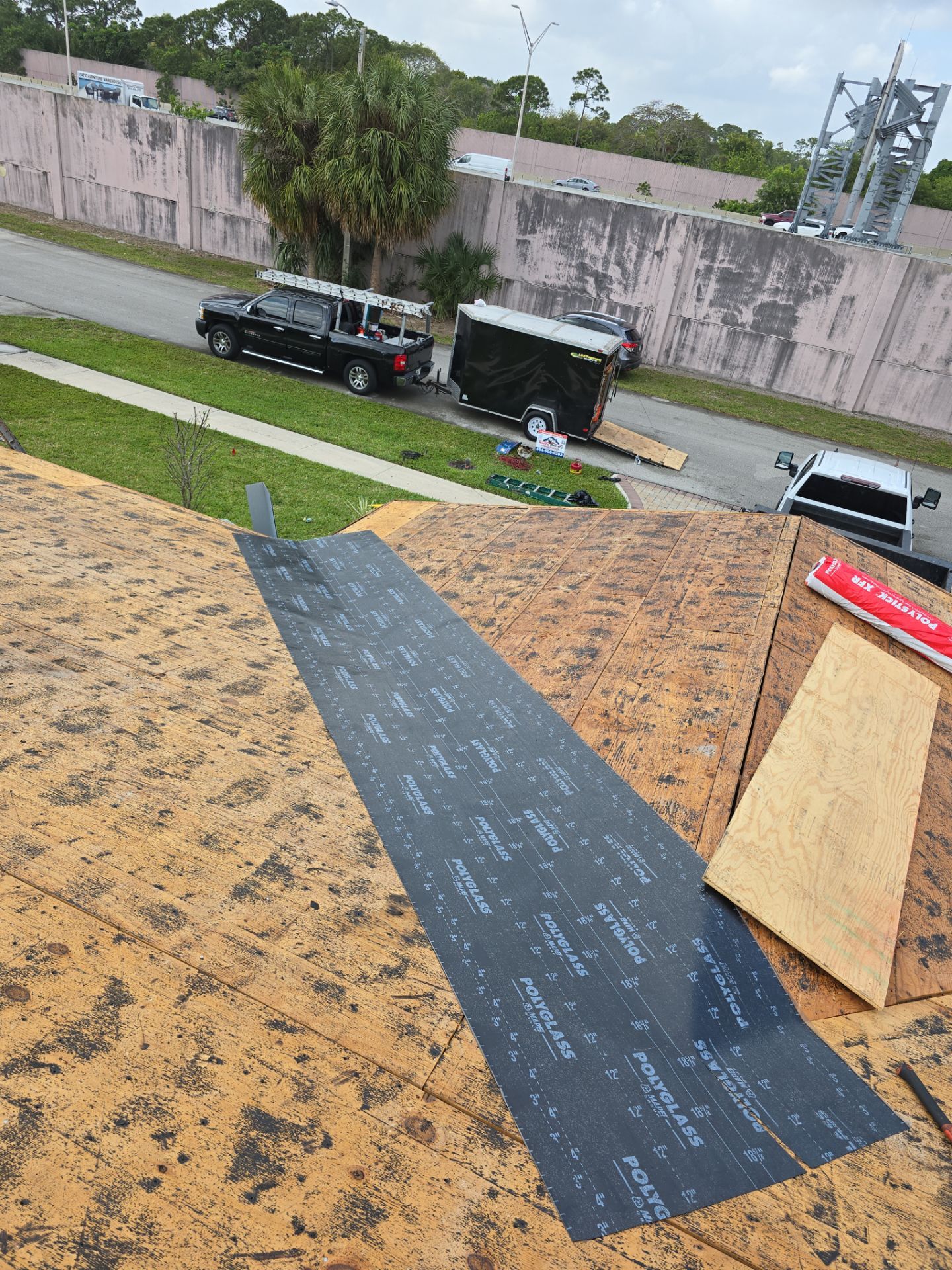 Metal  Roof using Polyglass XFR by Roofing Recovery