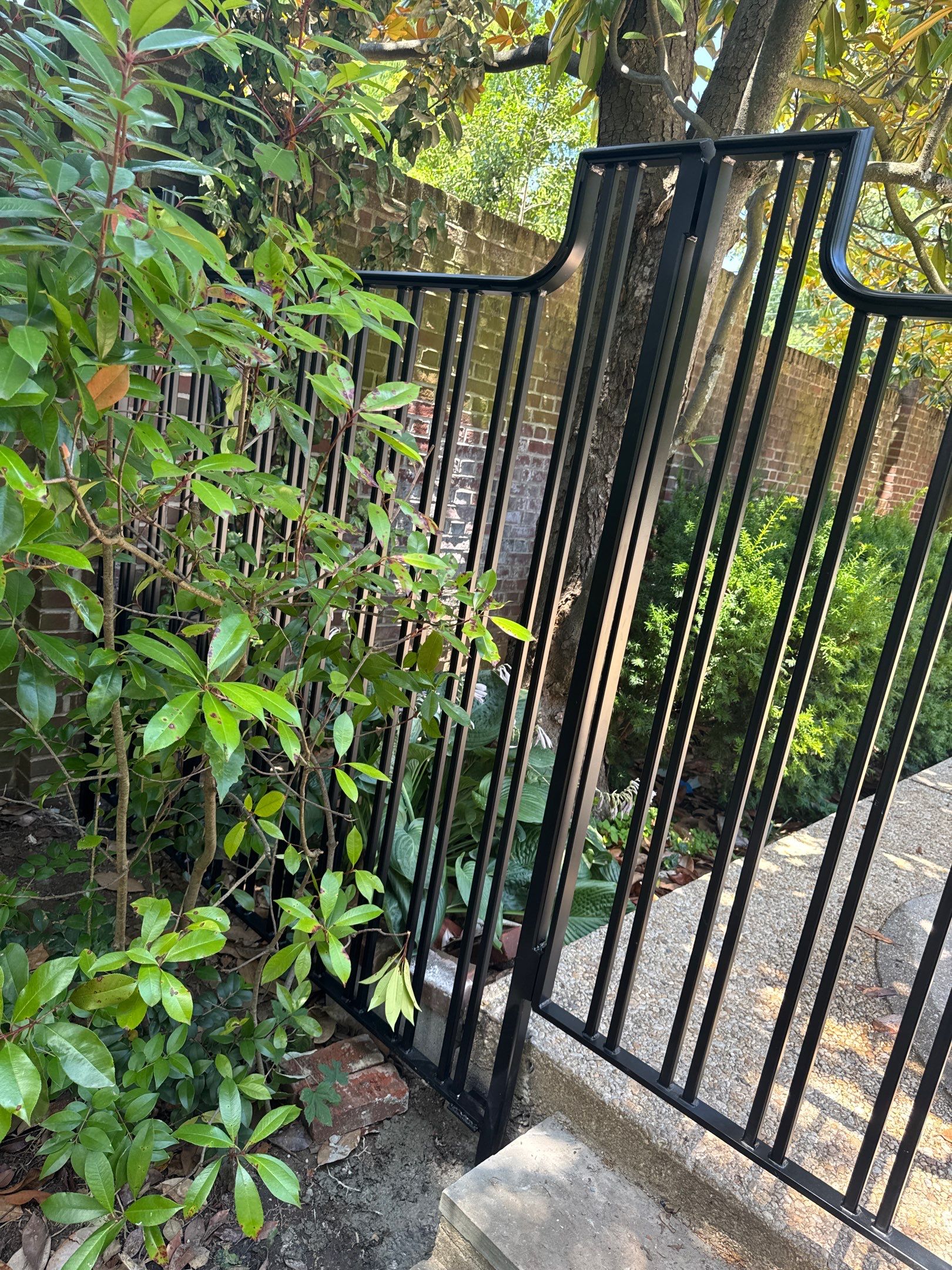 Custom Iron Fence & Gate – Residential Exterior – Washington, DC by Capitol Iron Works