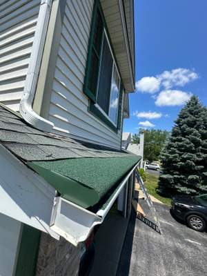 Turtle Shell gutter protection installation in Aurora, IL 60506, photograph 16