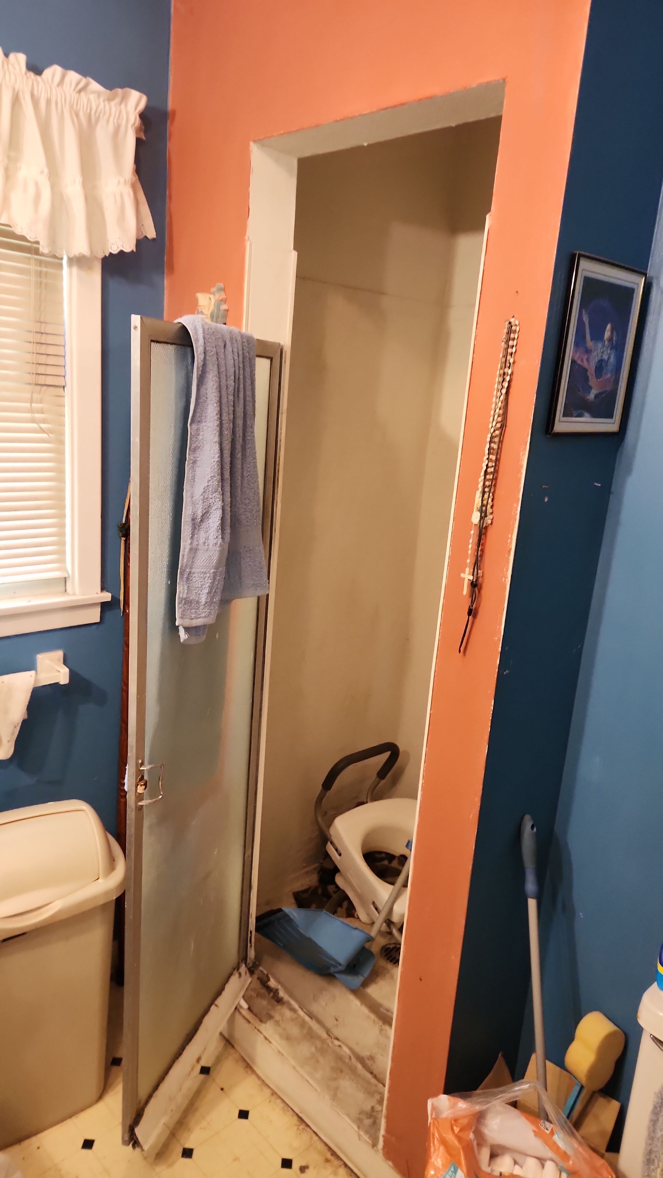 Bathroom Remodel using Shower Door by The Shower Company