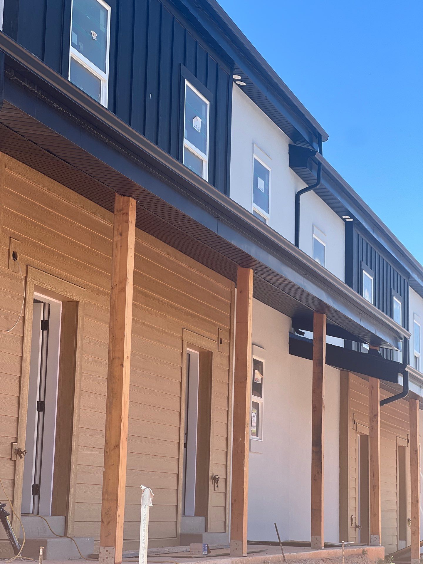 Project in Moab by Master Rain Gutters.