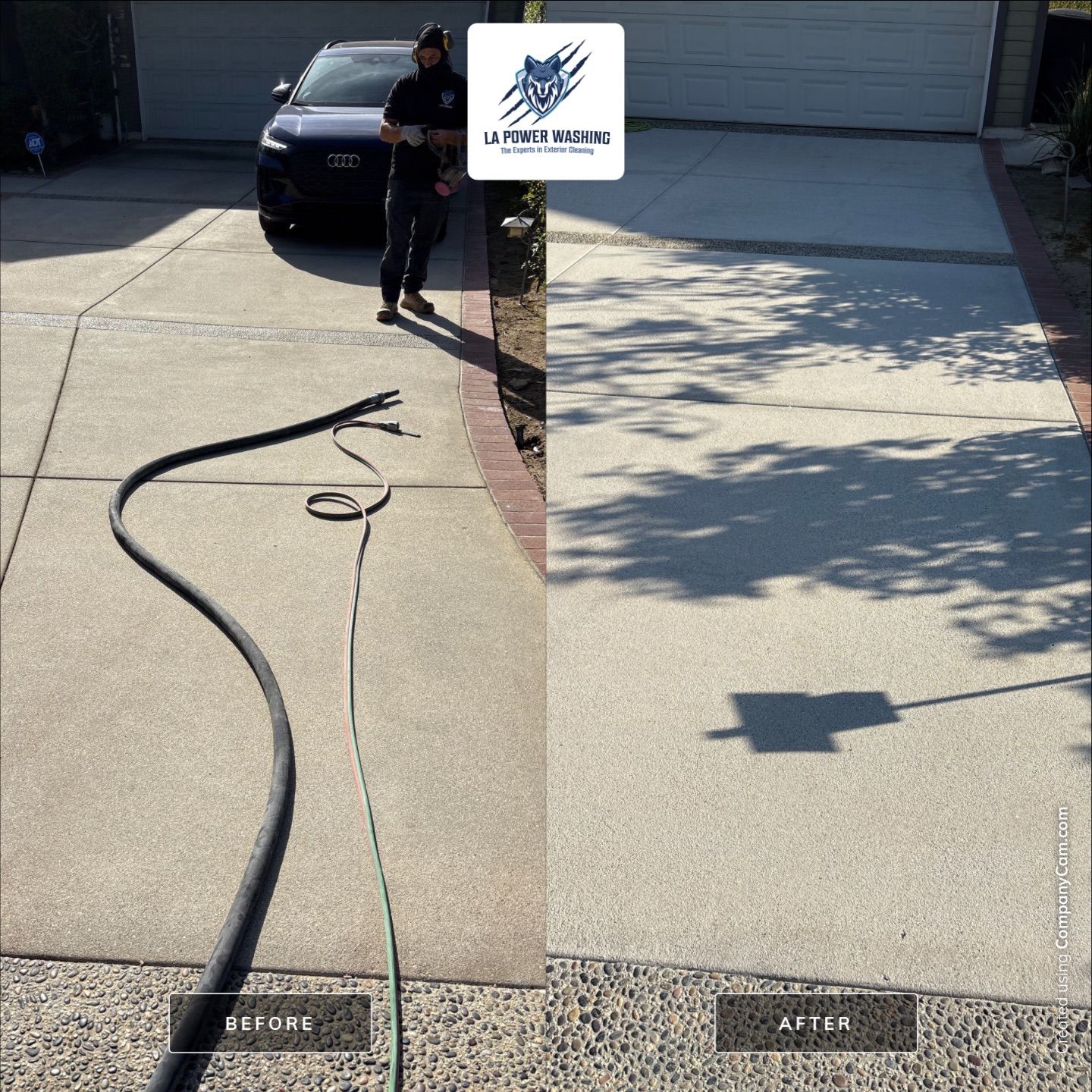 Concrete Driveway Sandblasting & Sealing In Sierra Madre, CA by La Power Washing Inc