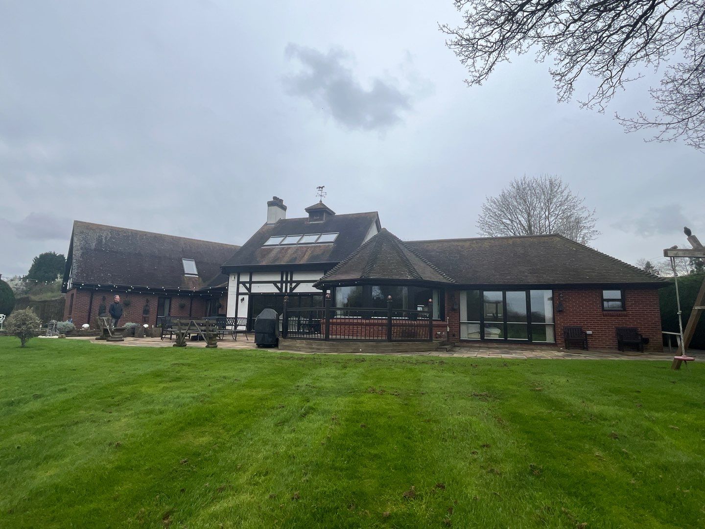 Roof Clean  - Moss Removal - Gutter Clean using Honda 15lpm Low Pressure Washing Machine by Ges Exterior Cleaning ltd