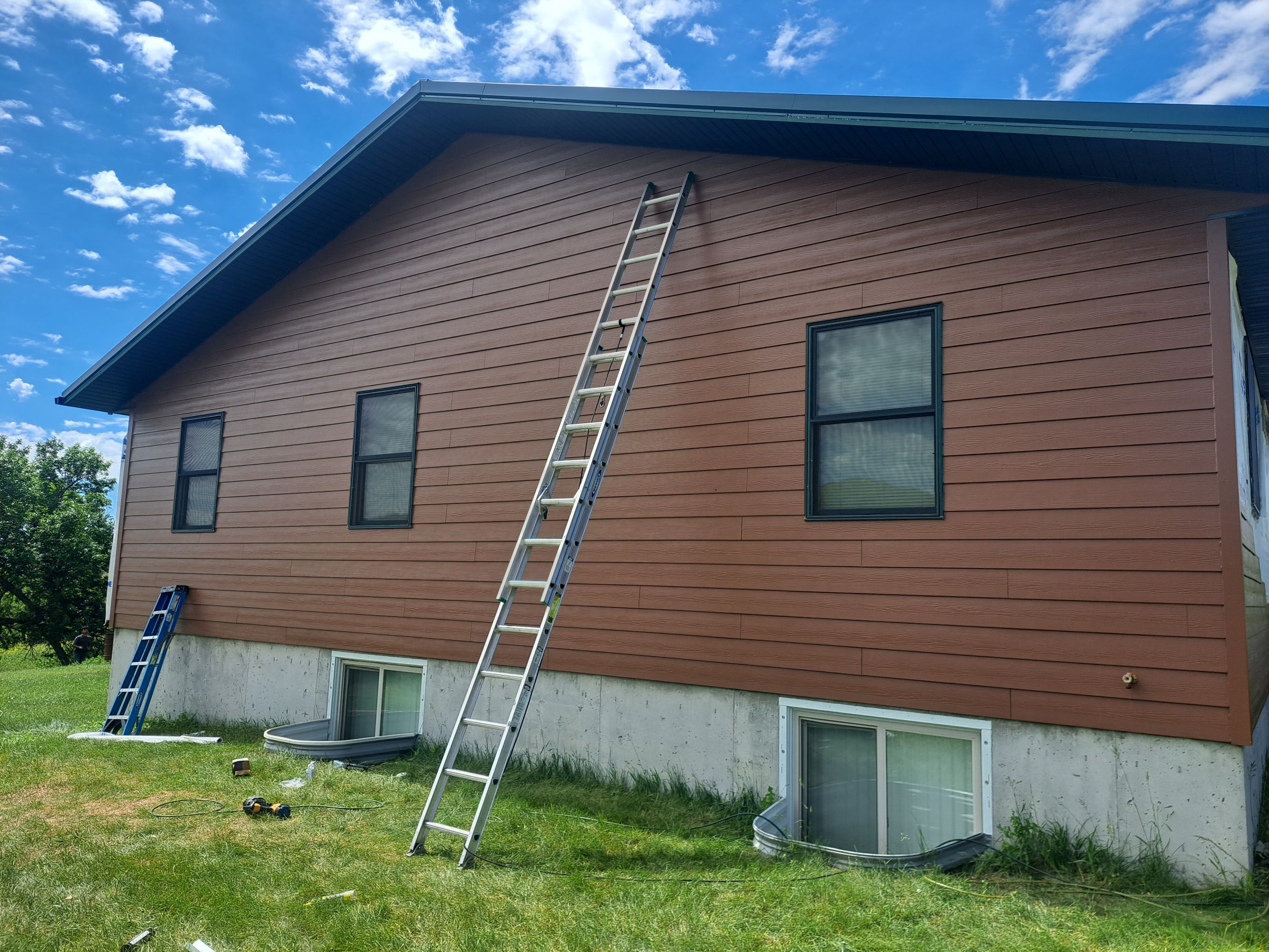 Exterior Installation using James Hardie by Weather-Tite Exteriors LLC