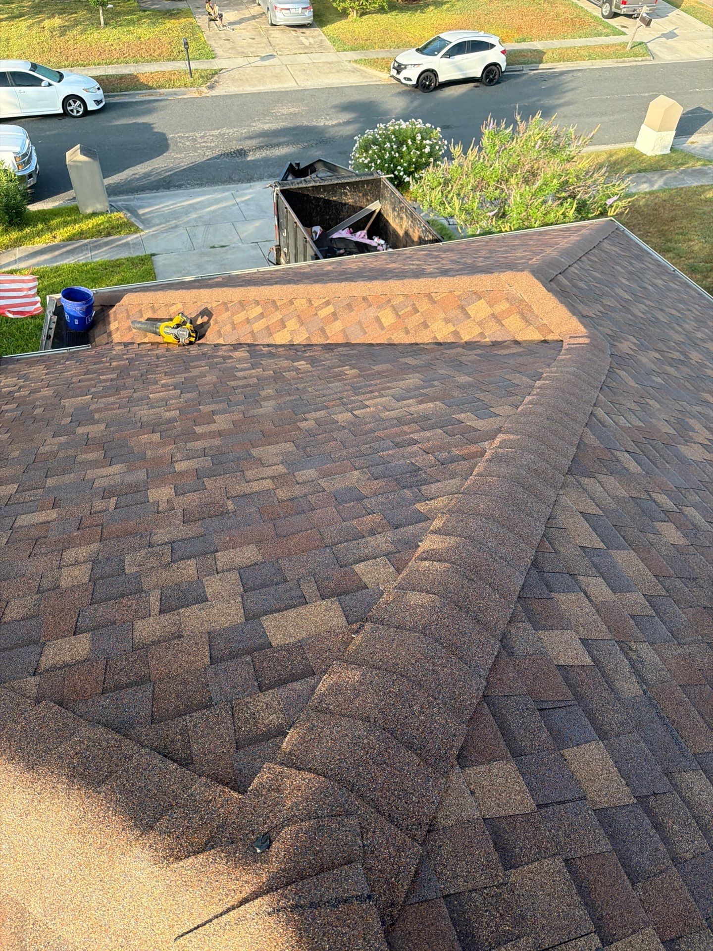 New Roof with better Ventilation  by Bayfront Roofing and Construction