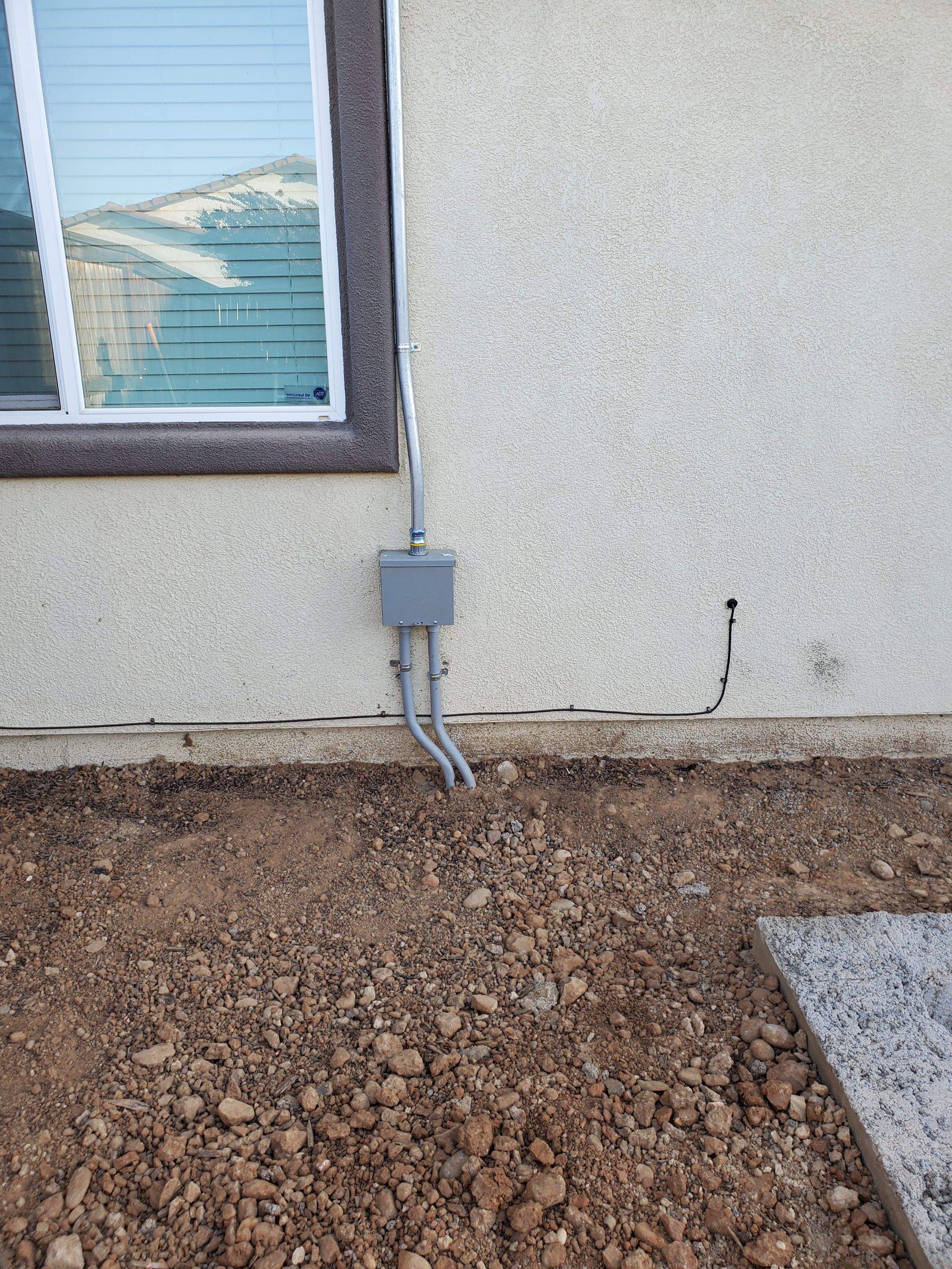 pool/spa sub panel and disconnect by Peach Electric Inc