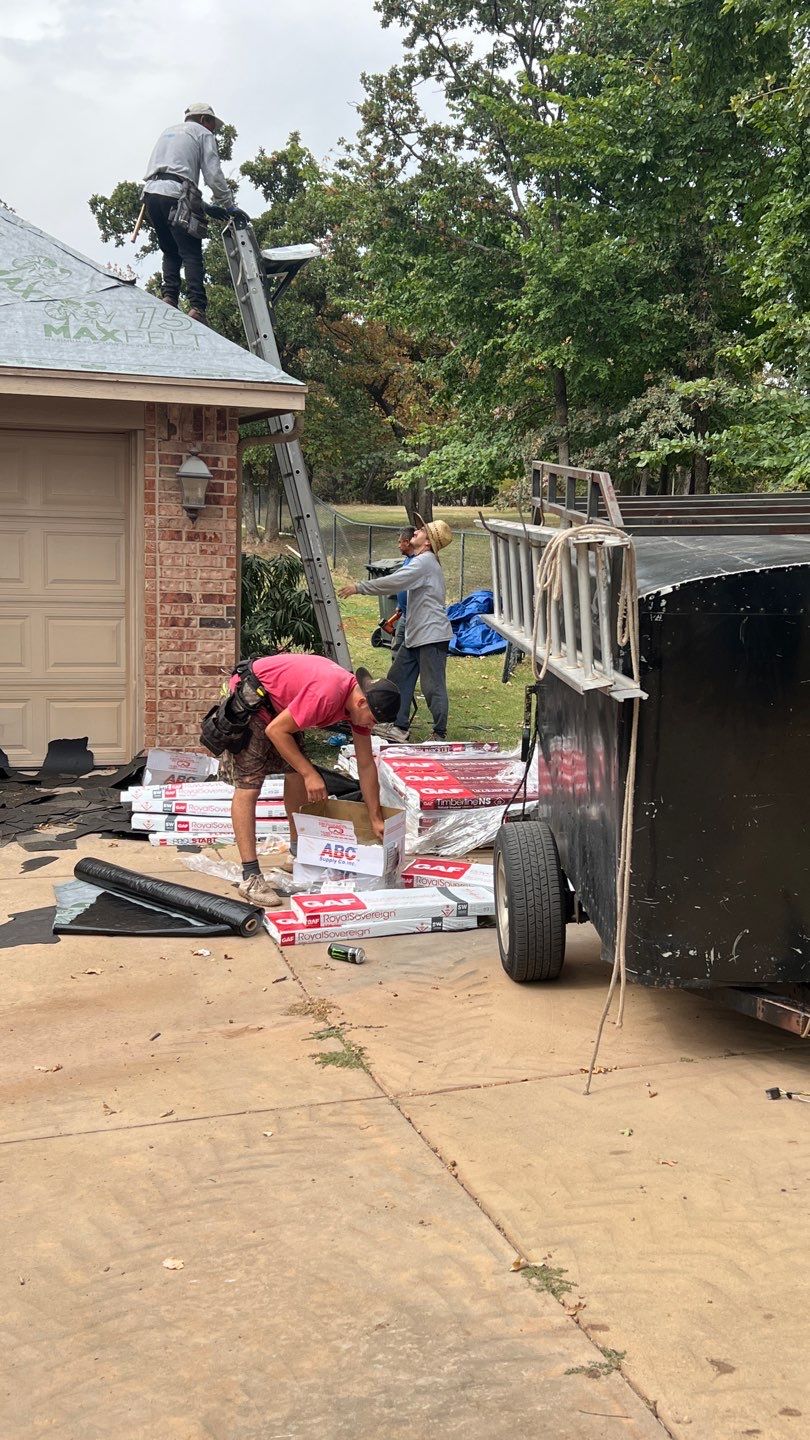 Residential Roofing Installation using GAF Natural Shadow  by A & H Roofing and Contracting