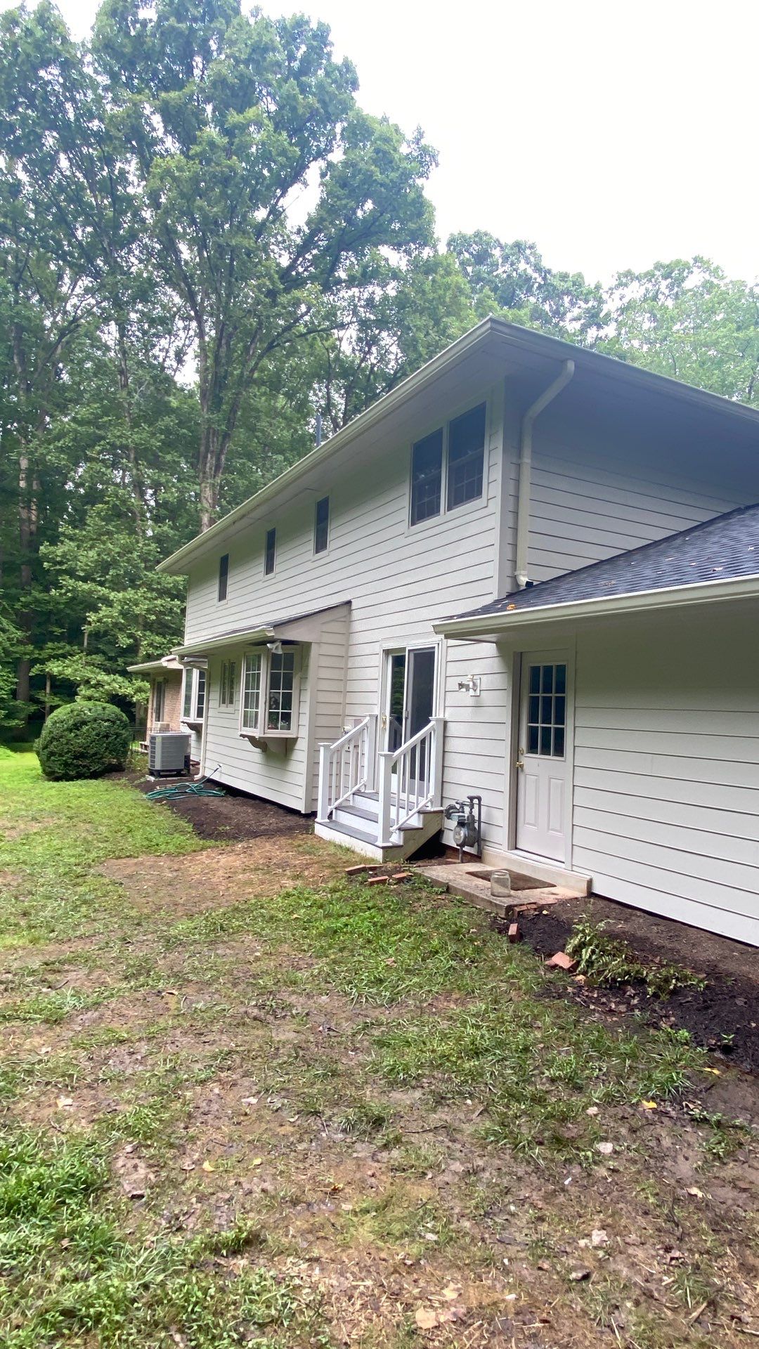 Great Falls: Siding Replacement with James Hardie Statement Beaded Plank in Cobblestone by RM Banning, Inc.