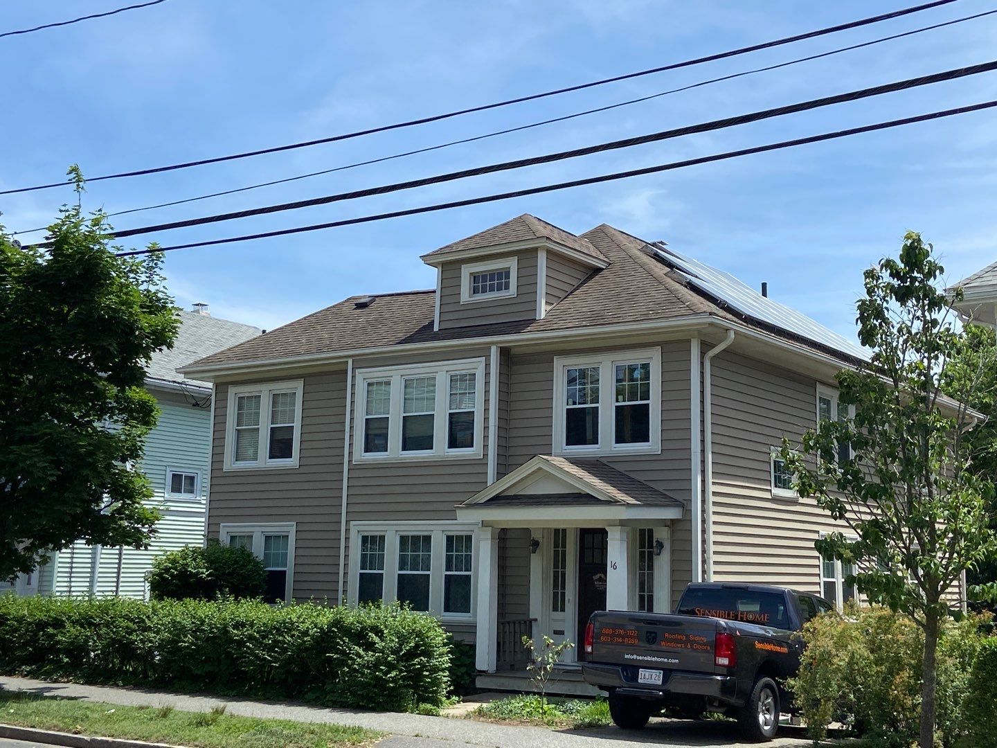 Residential Roofing Installation using GAF Timberline HDZ by Sensible Home Solutions