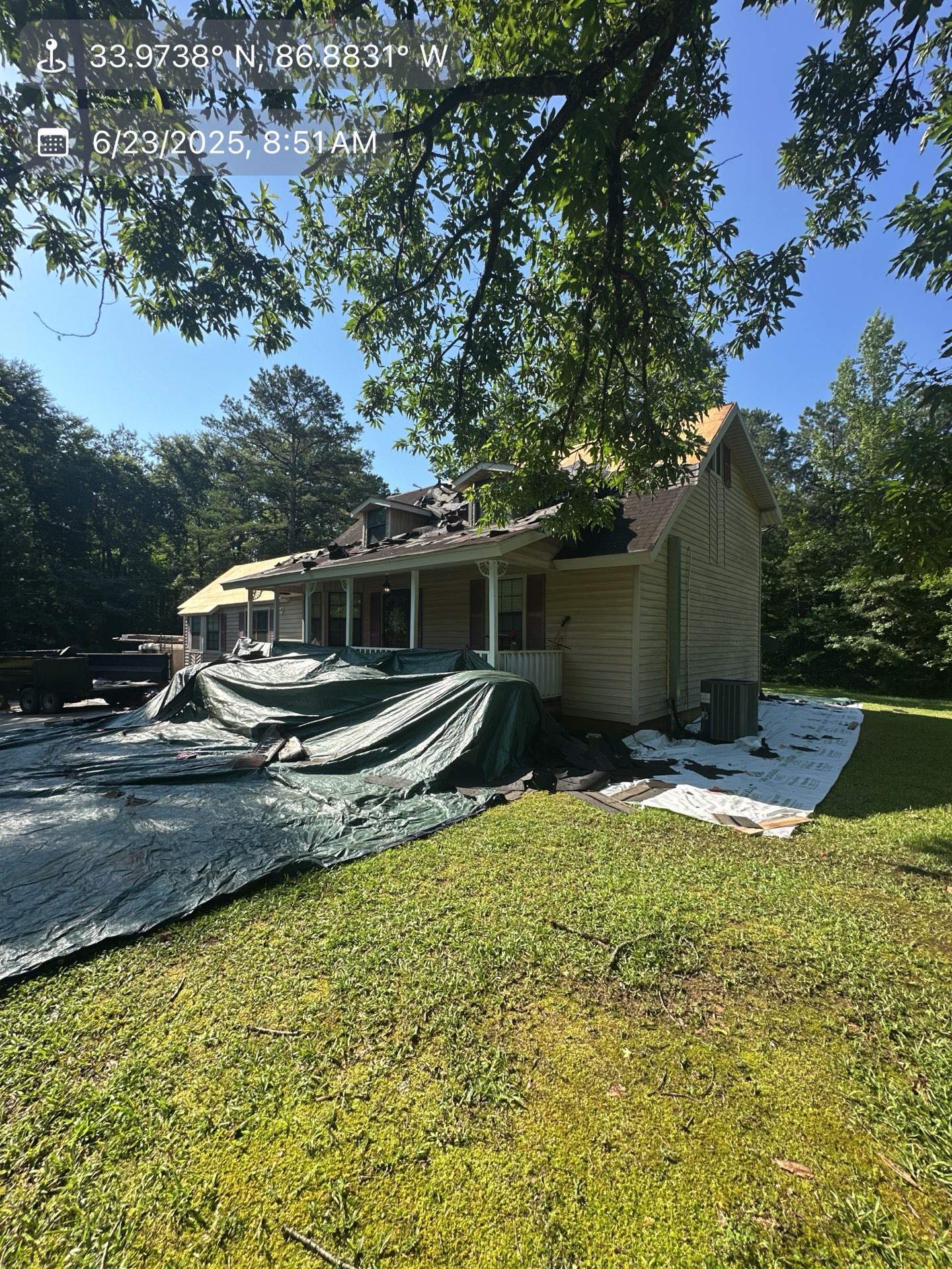 Project in Hanceville by BayCo Roofing