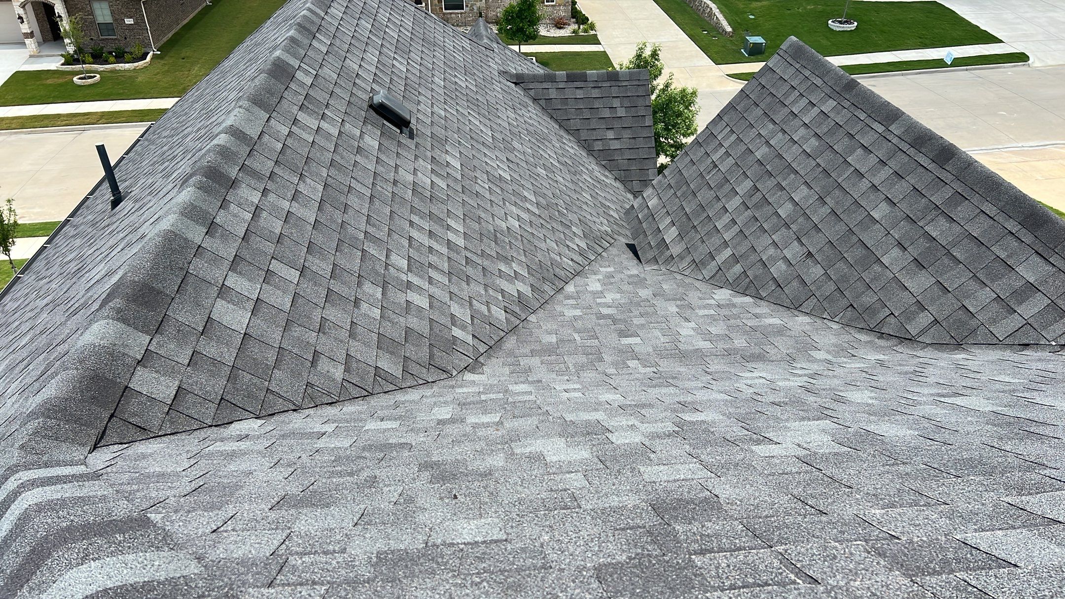 Residential Roofing Installation using GAF Shingles by Harvey Roofing & Construction