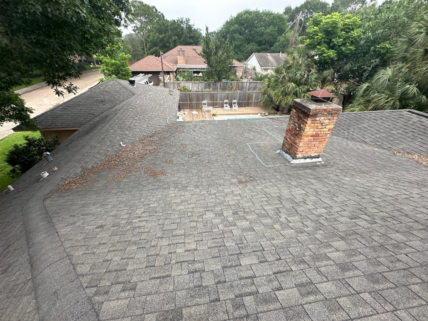 Hail Damage using Owen's Corning Duration (Lifetime) Shingles by Roof Repair Company