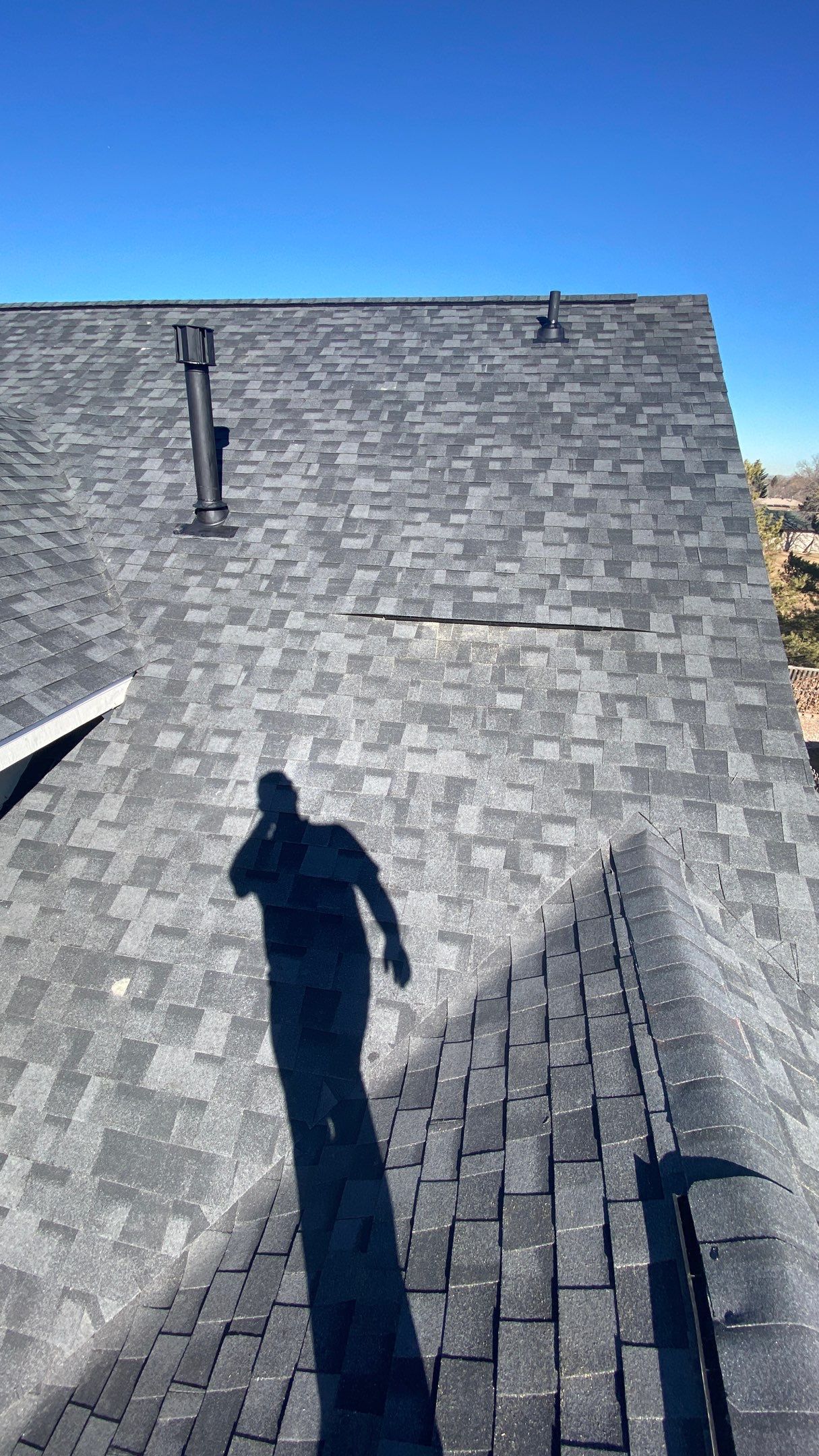 Resdiental Hail Damage Roof Replacement using Certainteed Northgate by Black Belt Roofing
