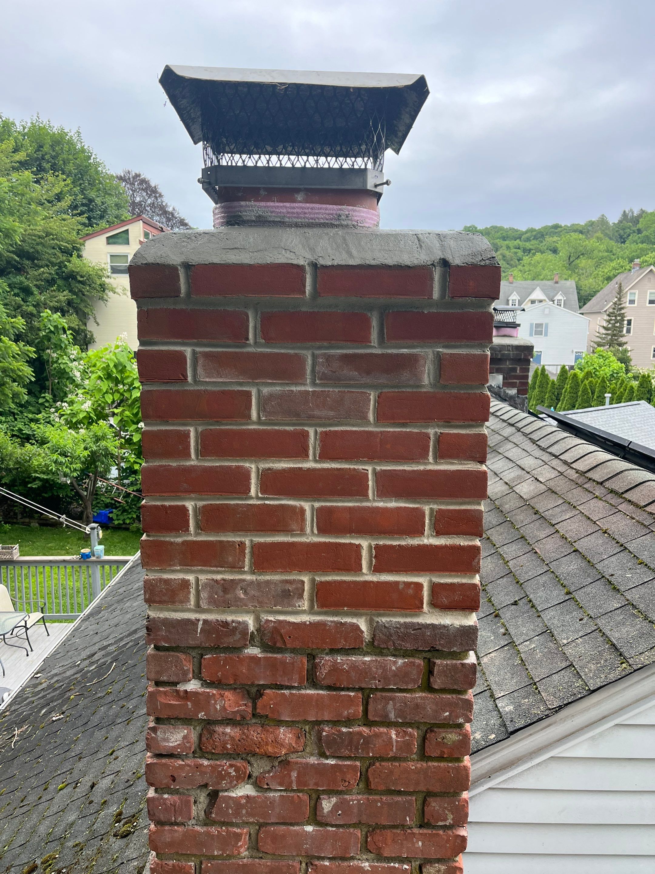 New Siding & Partial Chimney Rebuild by Regal Renovations