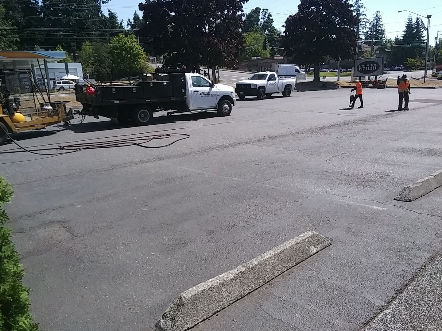 Brooklyn Bros Pizza | Sealcoating & Striping by Jireh Asphalt & Concrete Inc 