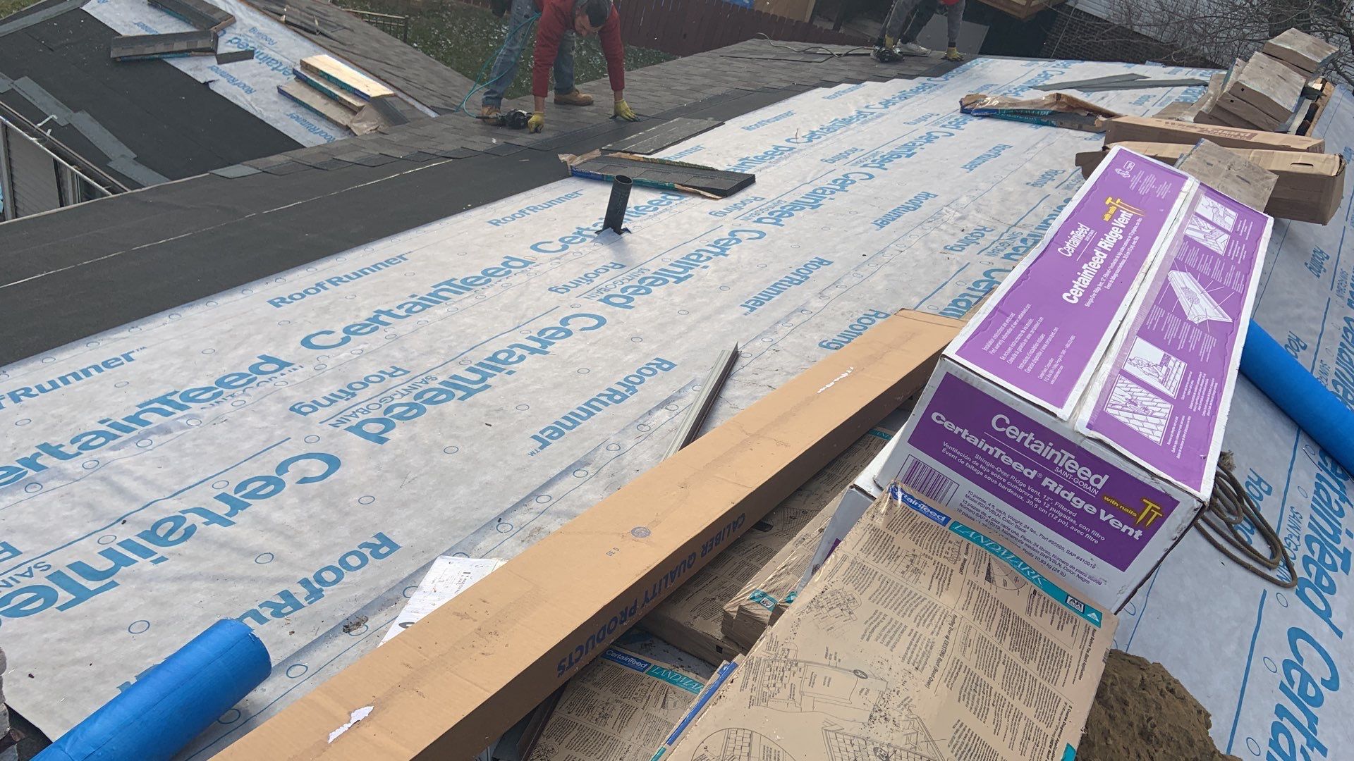 Roof Replacement using CertainTeed Landmark by 180 Contractors