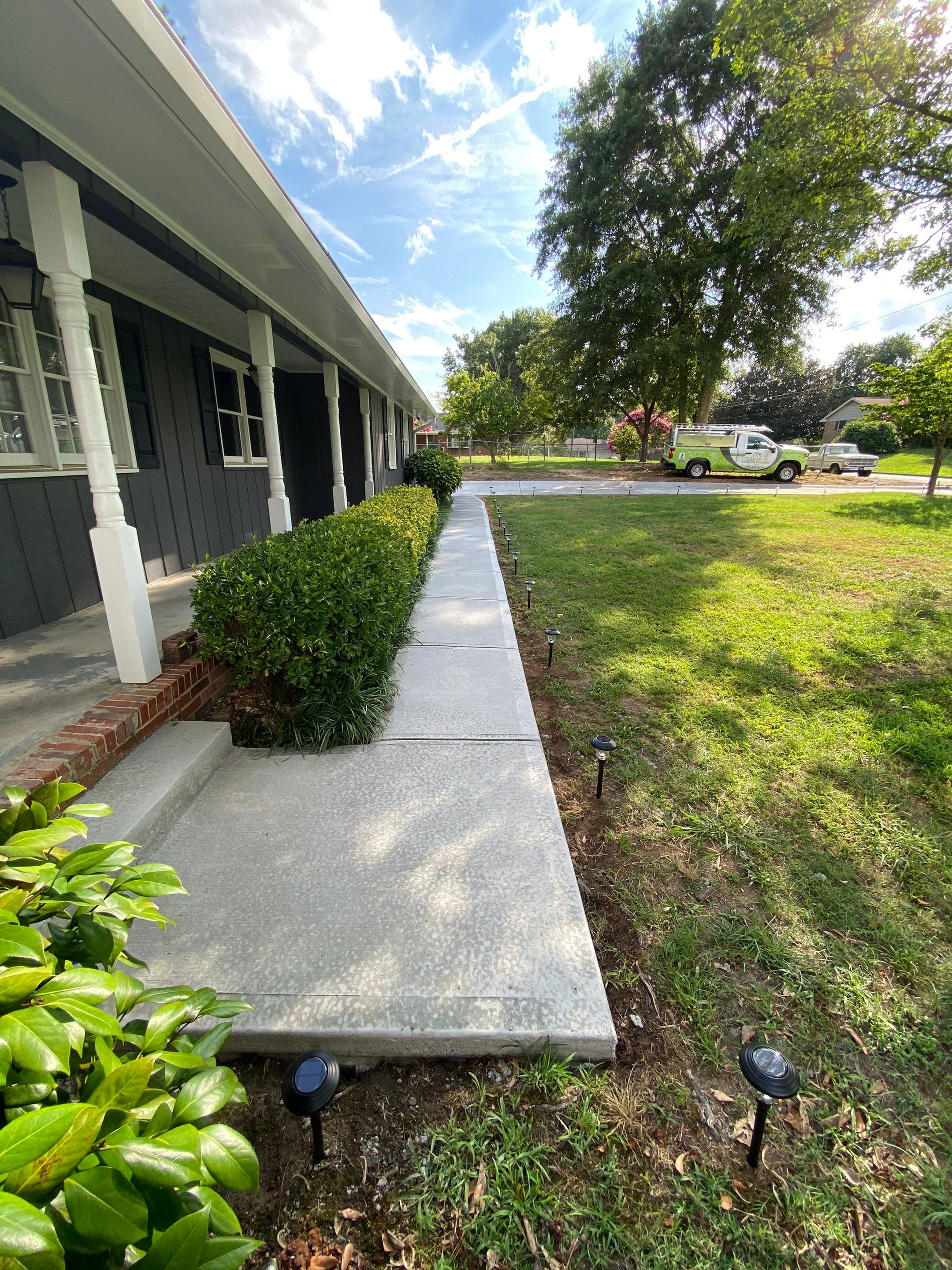 Driveway Replacement and New Concrete Walkway in Snellville by Swift Home Renovations 