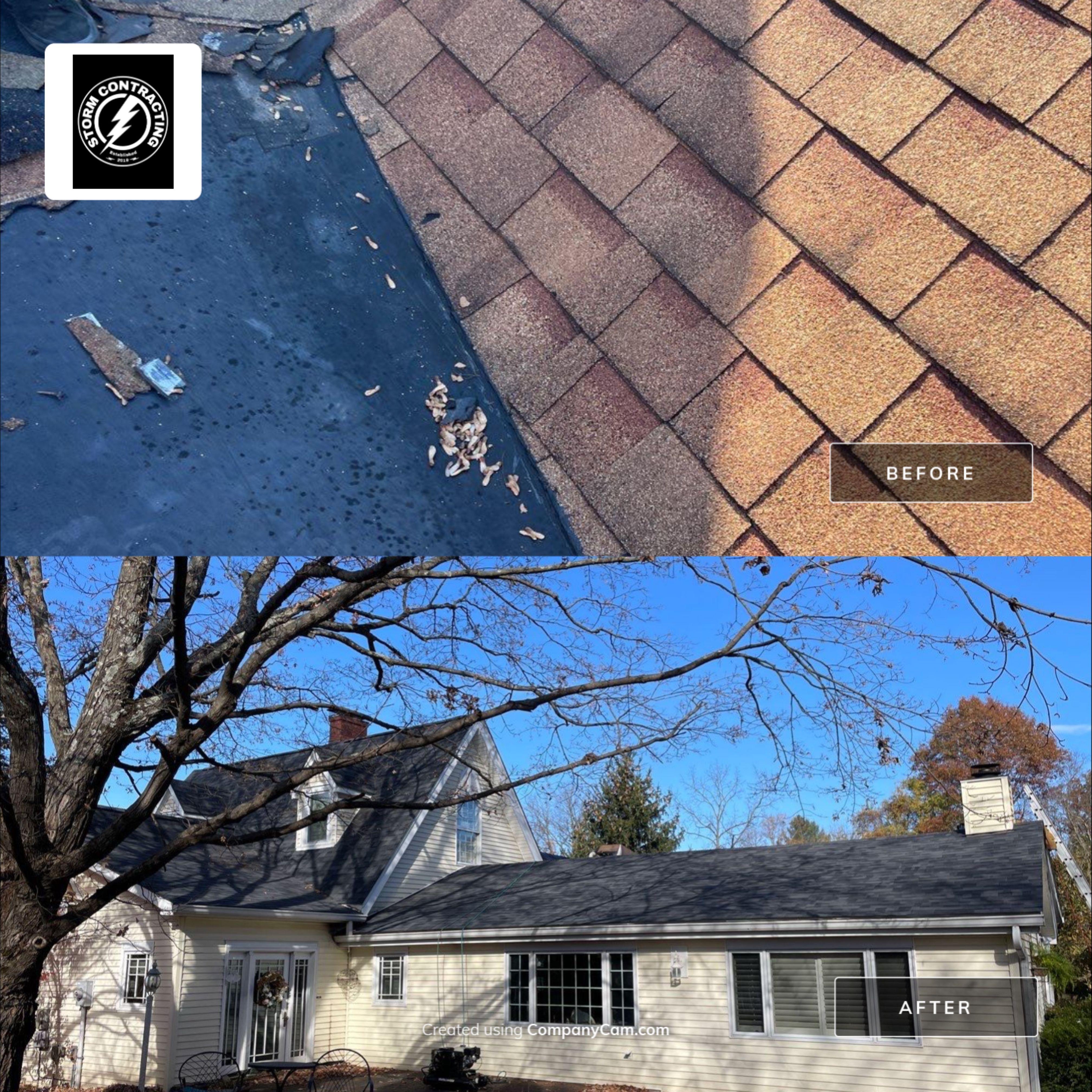Residential Roofing and Siding Installation using Malarkey and Royal  by Storm Contracting 