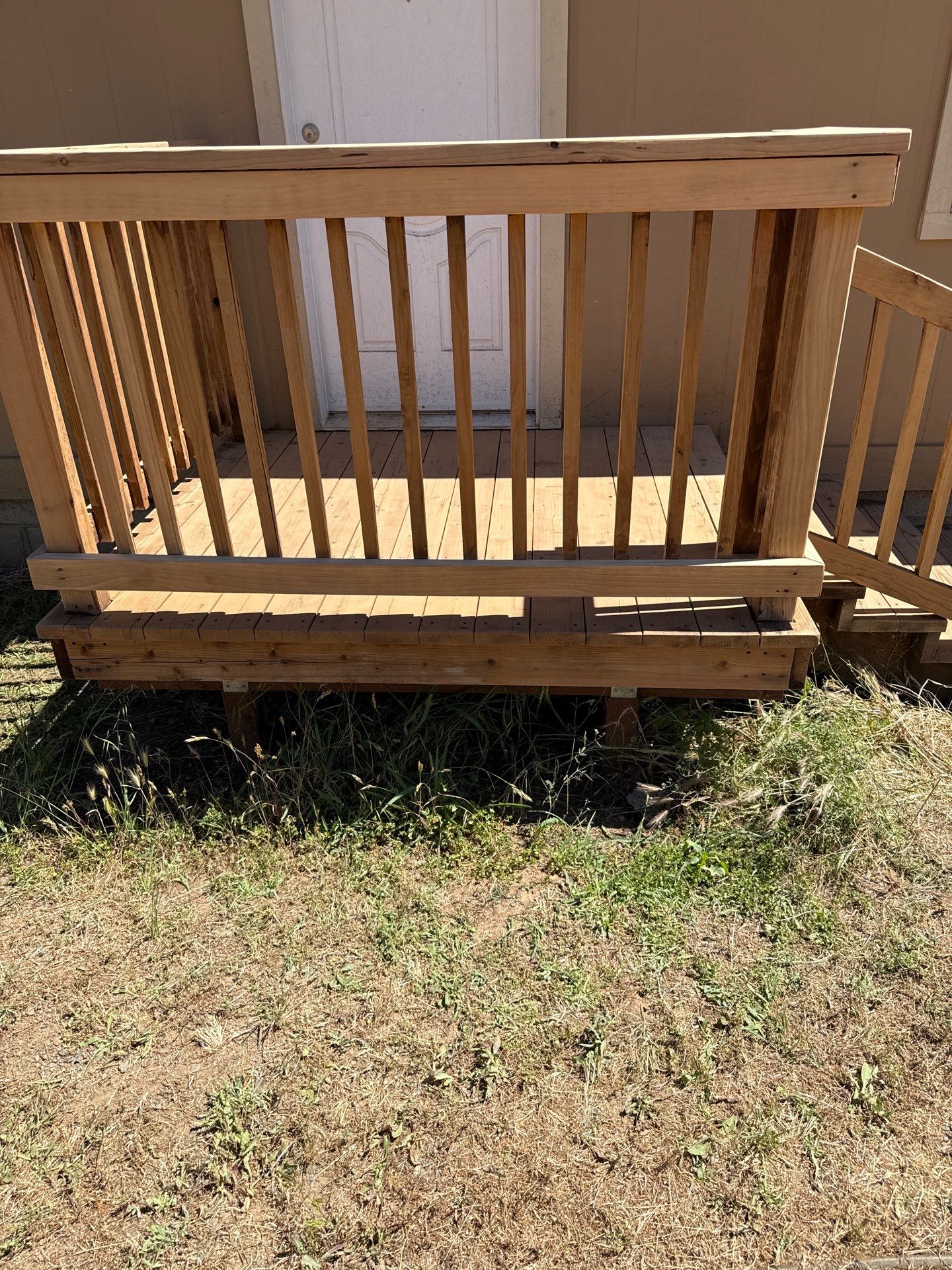 New Shade Cover for existing Porch by JRS Construction