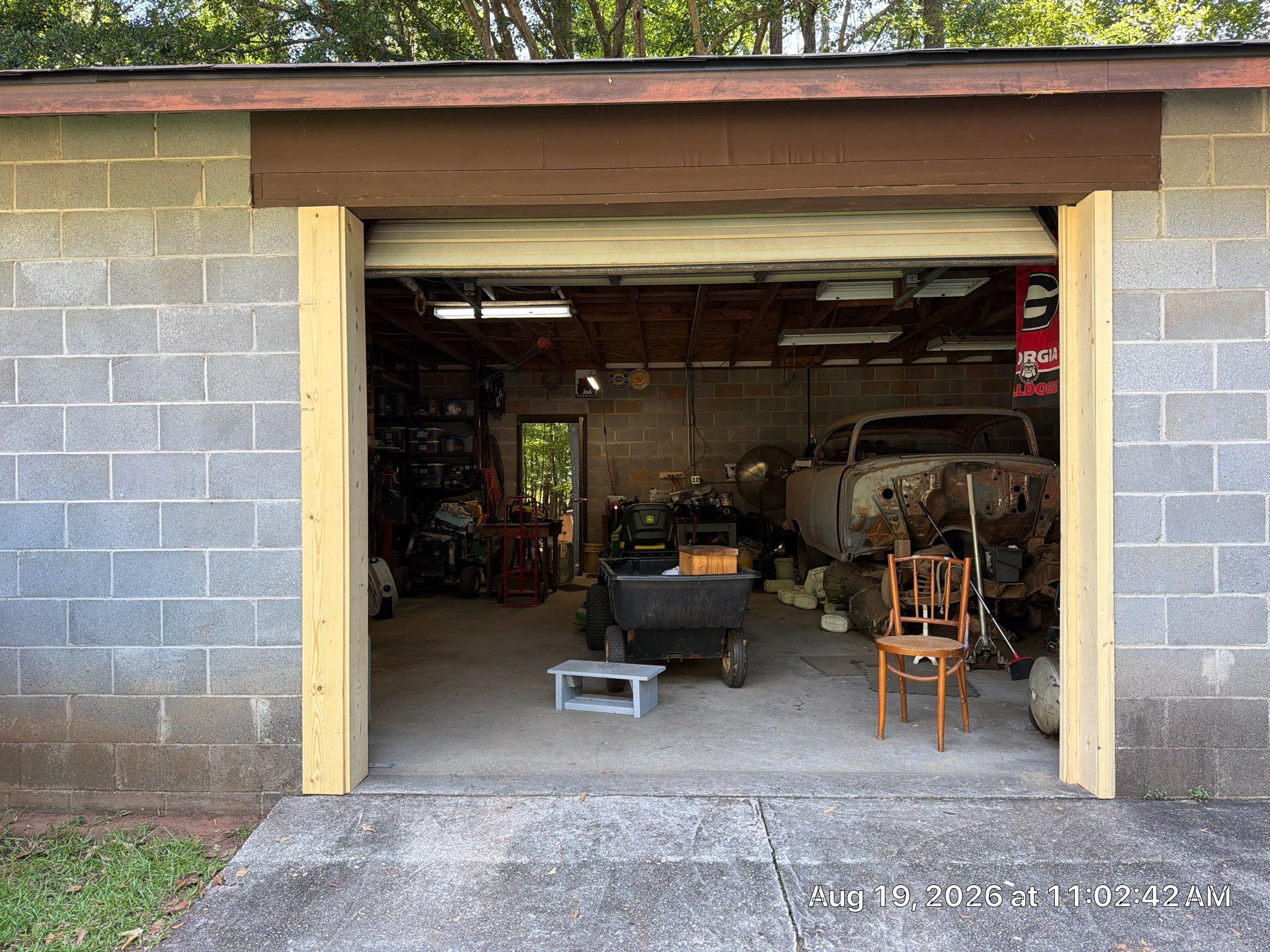 Detached Garage Masonry Painting by PGP Surface Solutions, LLC