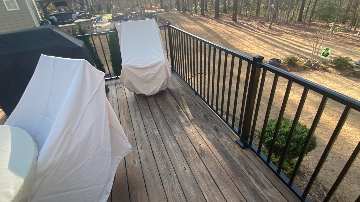 Weathered Deck using Wood Sealant by DuraSeal