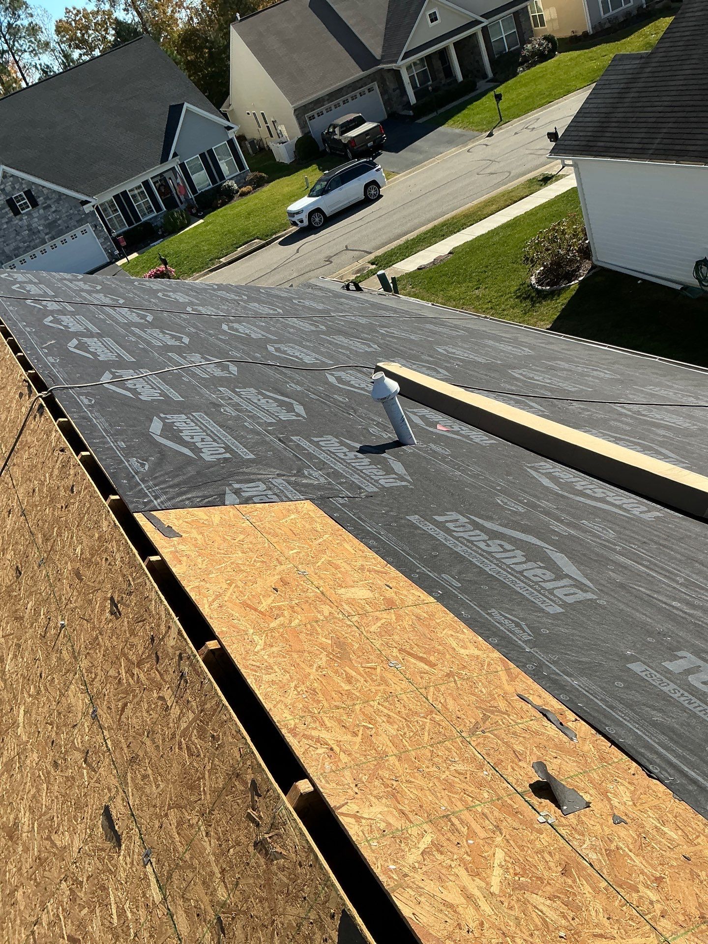 Comprehensive Roof Replacement with Owens Corning Duration Shingles in New Kent by Cade Construction